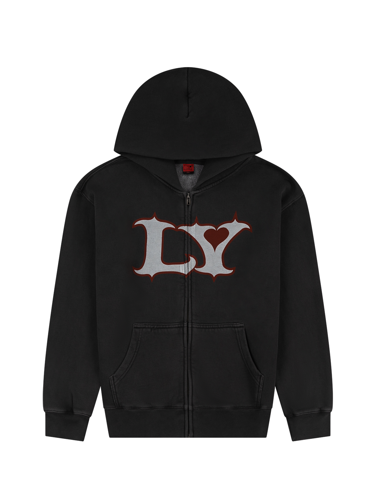 younger × YASUDA パーカー L ヤンガー ヤスダ Hoodie Lola Young - LY black zip-up hoodie - Island Records
