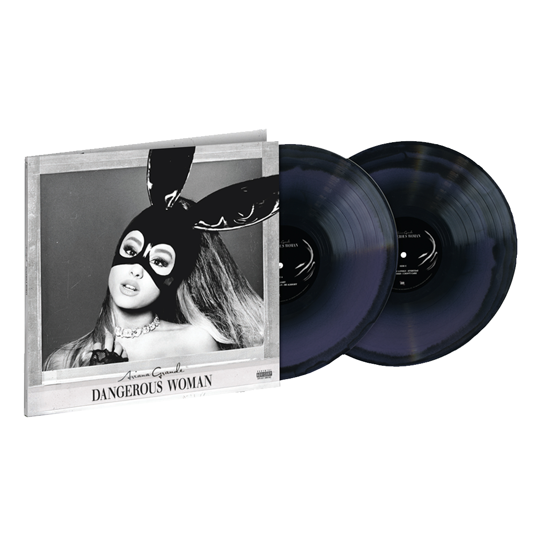 Ariana top Grande – Dangerous Woman black and purple swirl vinyl record 2021 repress