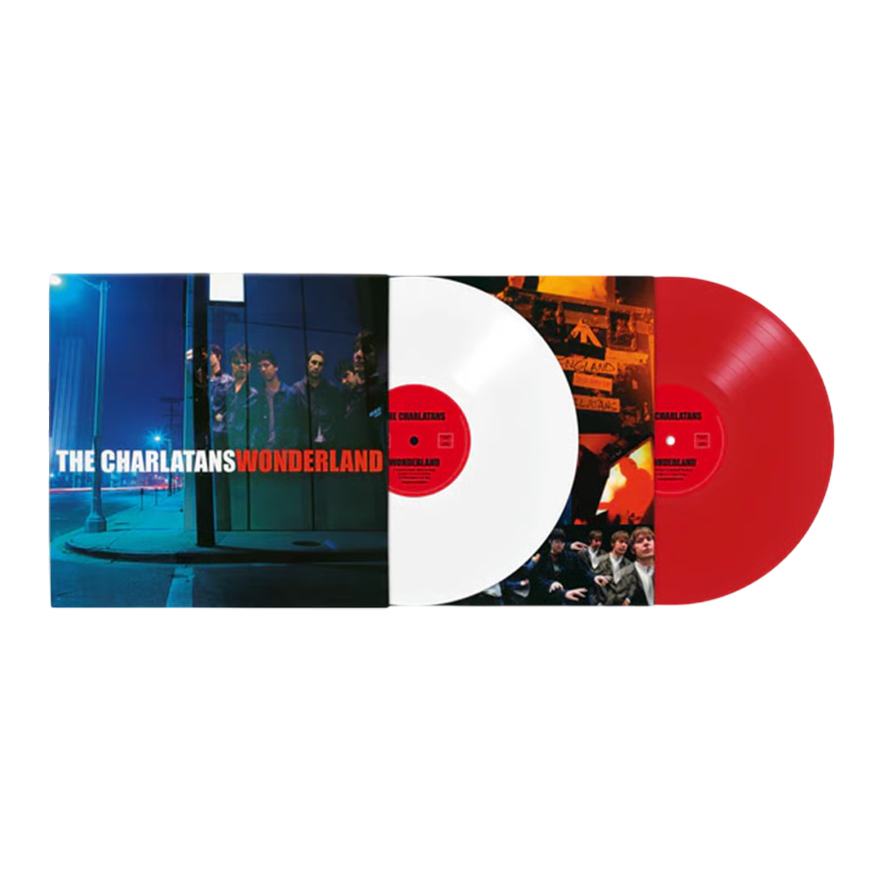The Charlatans - Wonderland (Deluxe) (RSD25): Red & White Vinyl