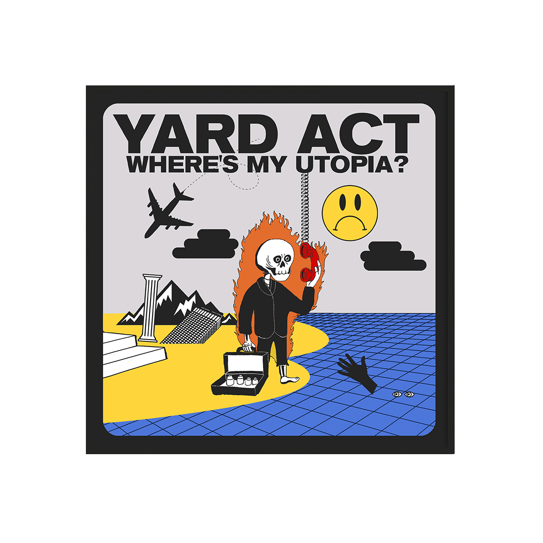 Yard Act - Where's My Utopia?: 12x12 Screenprint - Island Records