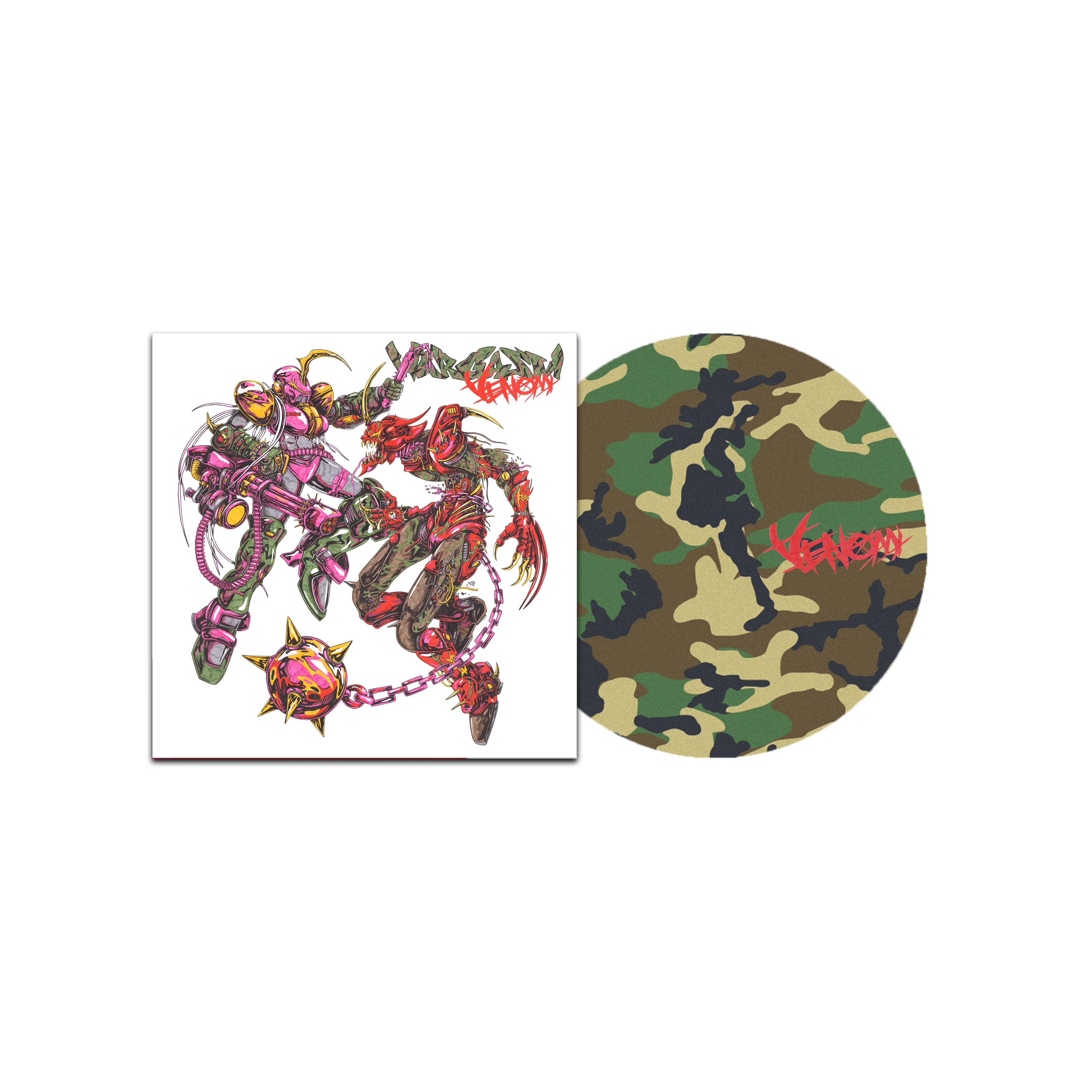 Wargasm - VENOM CAMO LP - Island Records