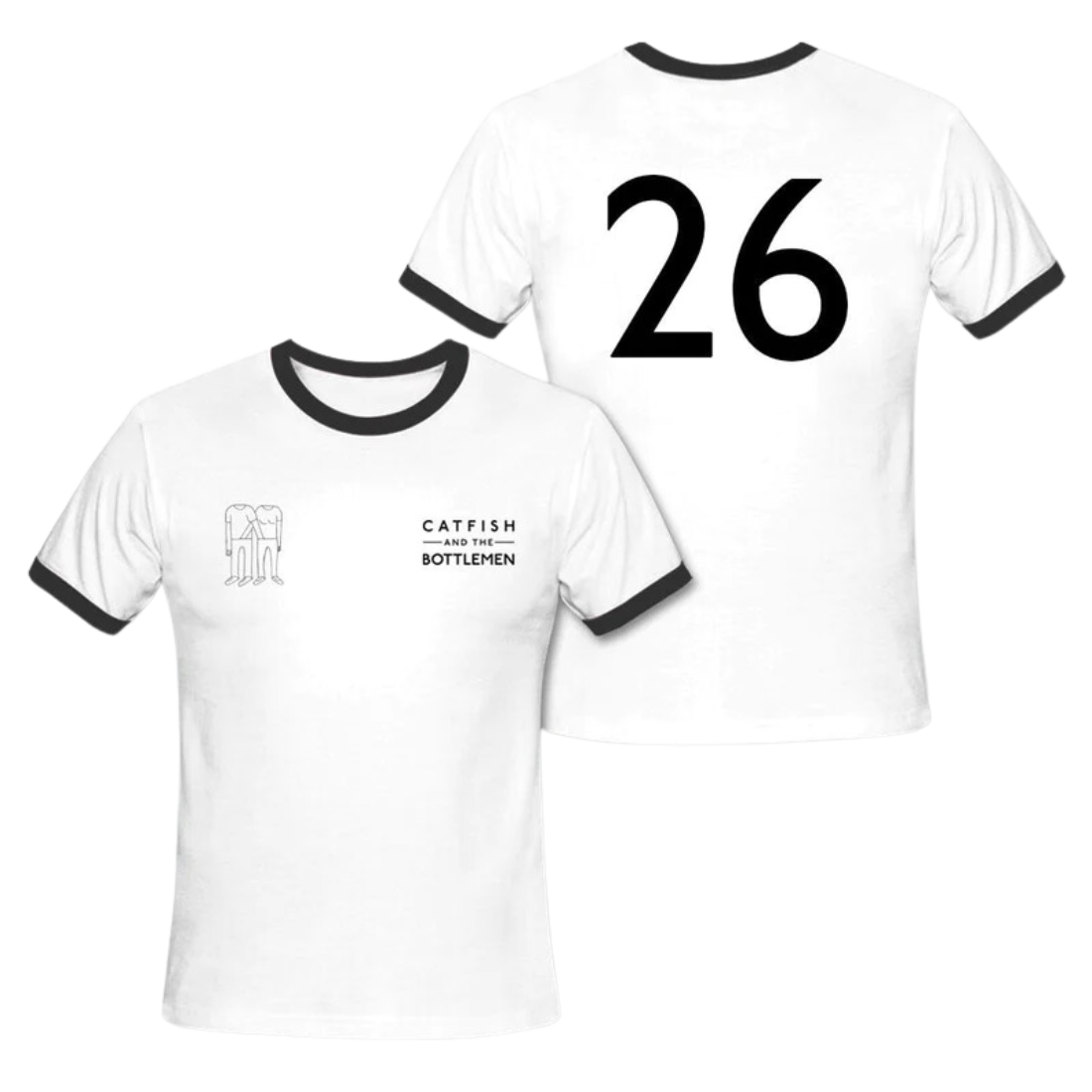CATFISH&THE BOTTLEMEN 2016 ツアーTシャツ UK CATFISH&THE BOTTLEMEN 2016 ツアーTシャツ UK インディーロック