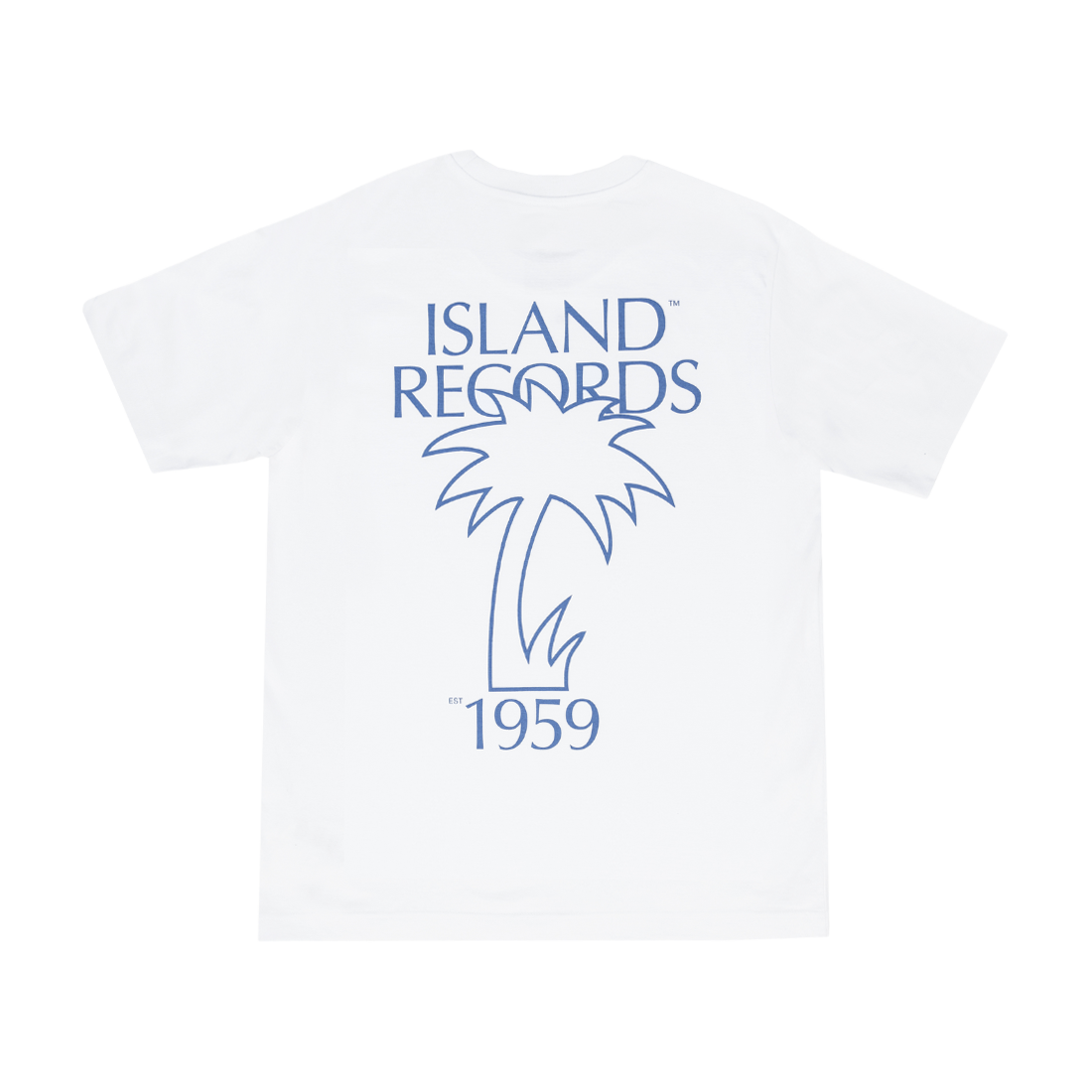 Island Records - White Palm T-shirt