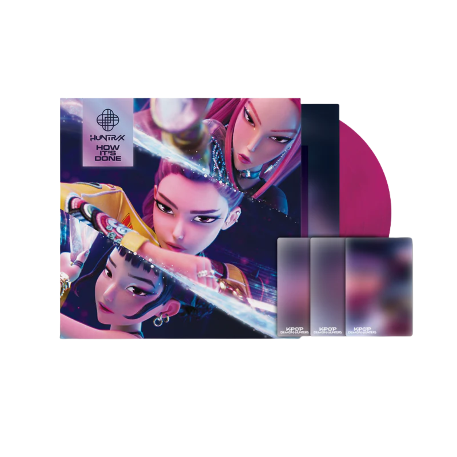 KPop Demon Hunters Cast, HUNTR/X, Saja Boys - How It’s Done 7” Vinyl
