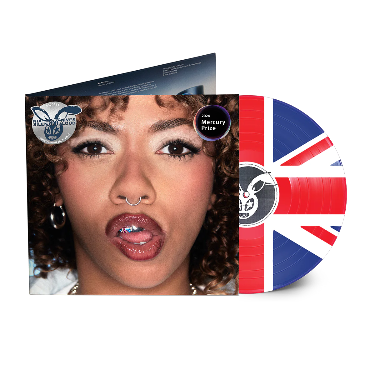 Nia Archives - Silence Is Loud - LIMITED UNION JACK VINYL