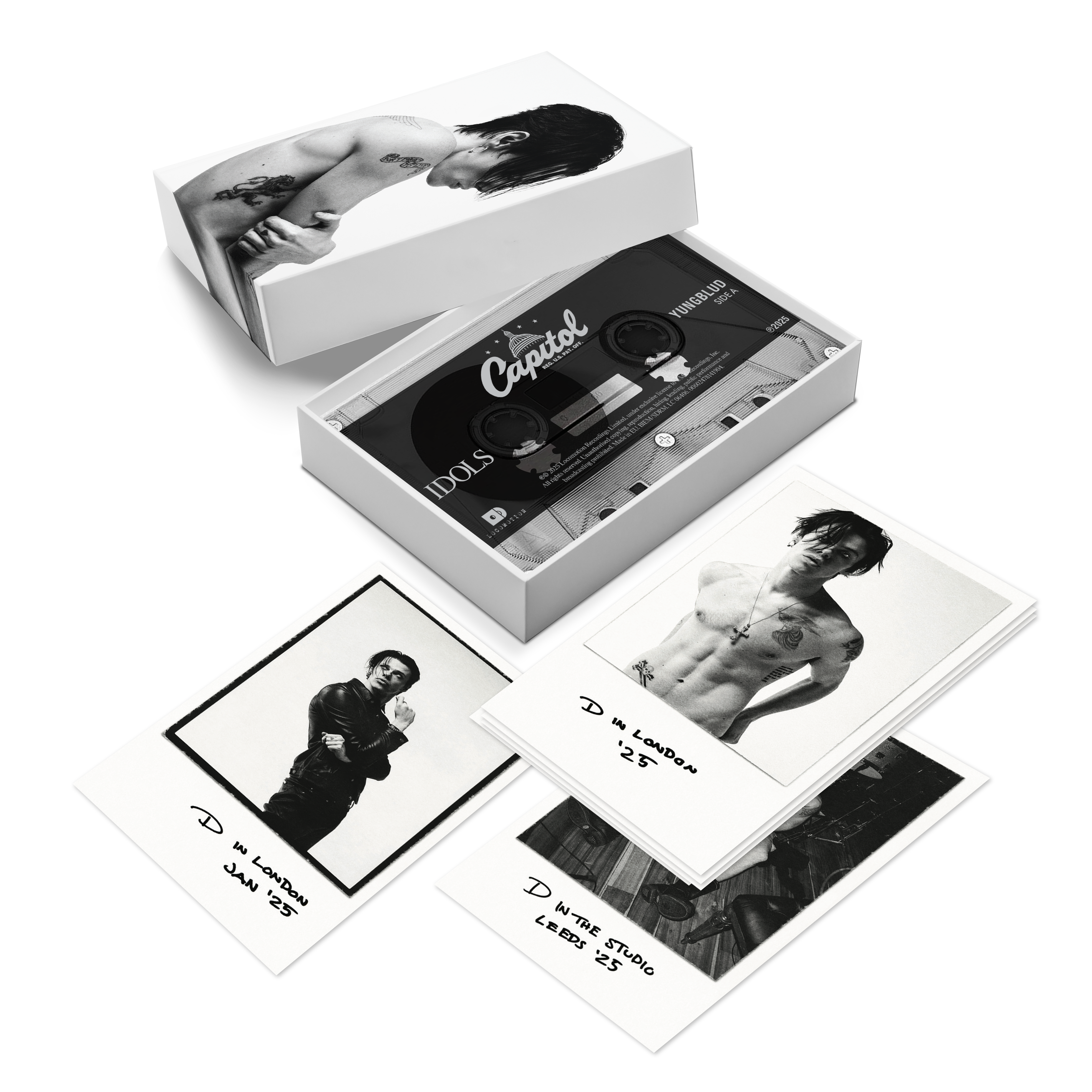 YUNGBLUD - Idols Store Exclusive Cassette Box & Photo Cards