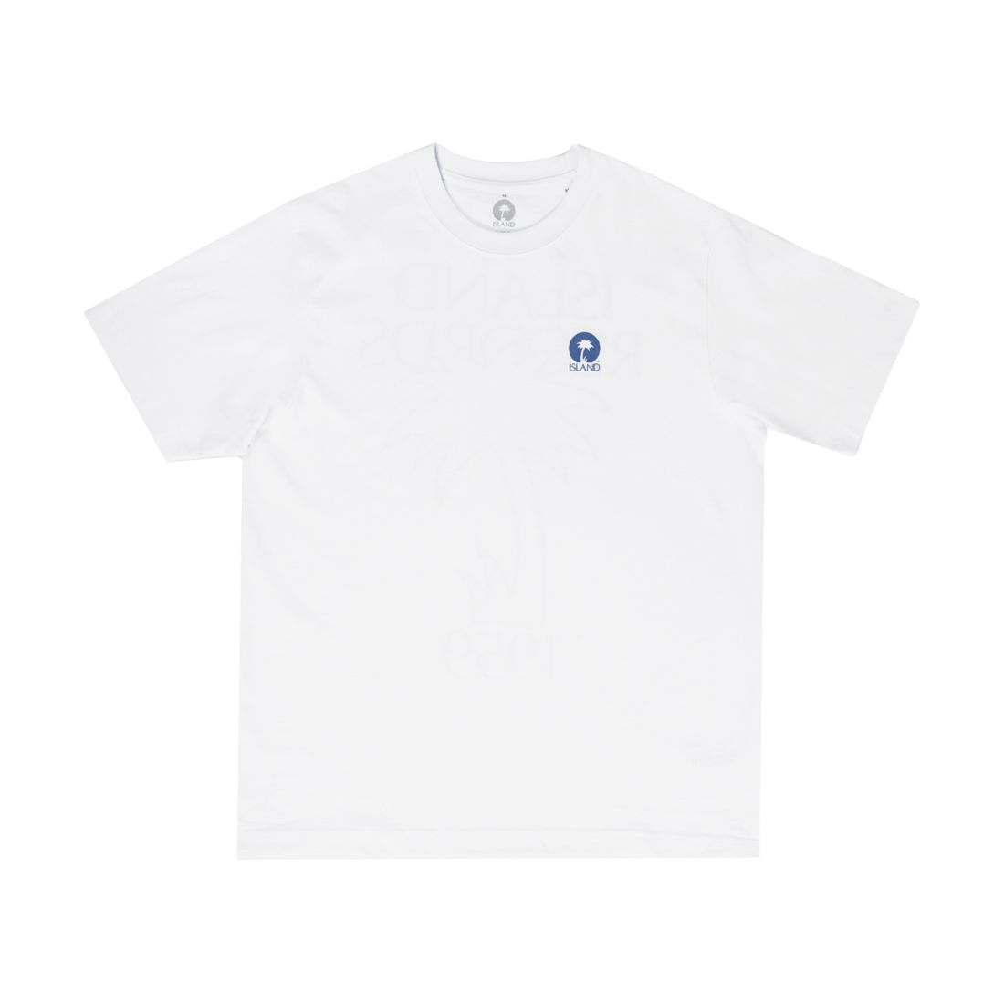 Island Records - White Palm T-shirt