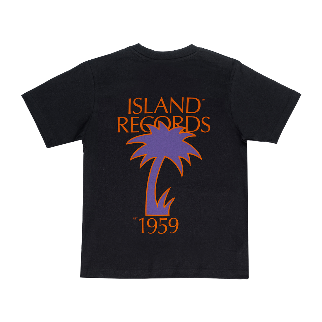 Island Records - Black Palm T-shirt