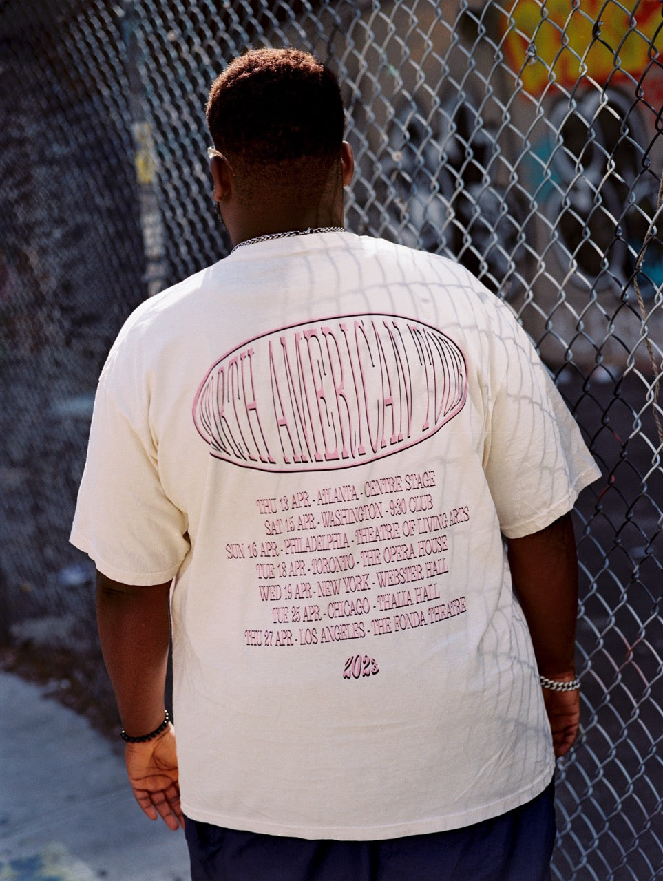 FLO - North America Tour Tee: Off White
