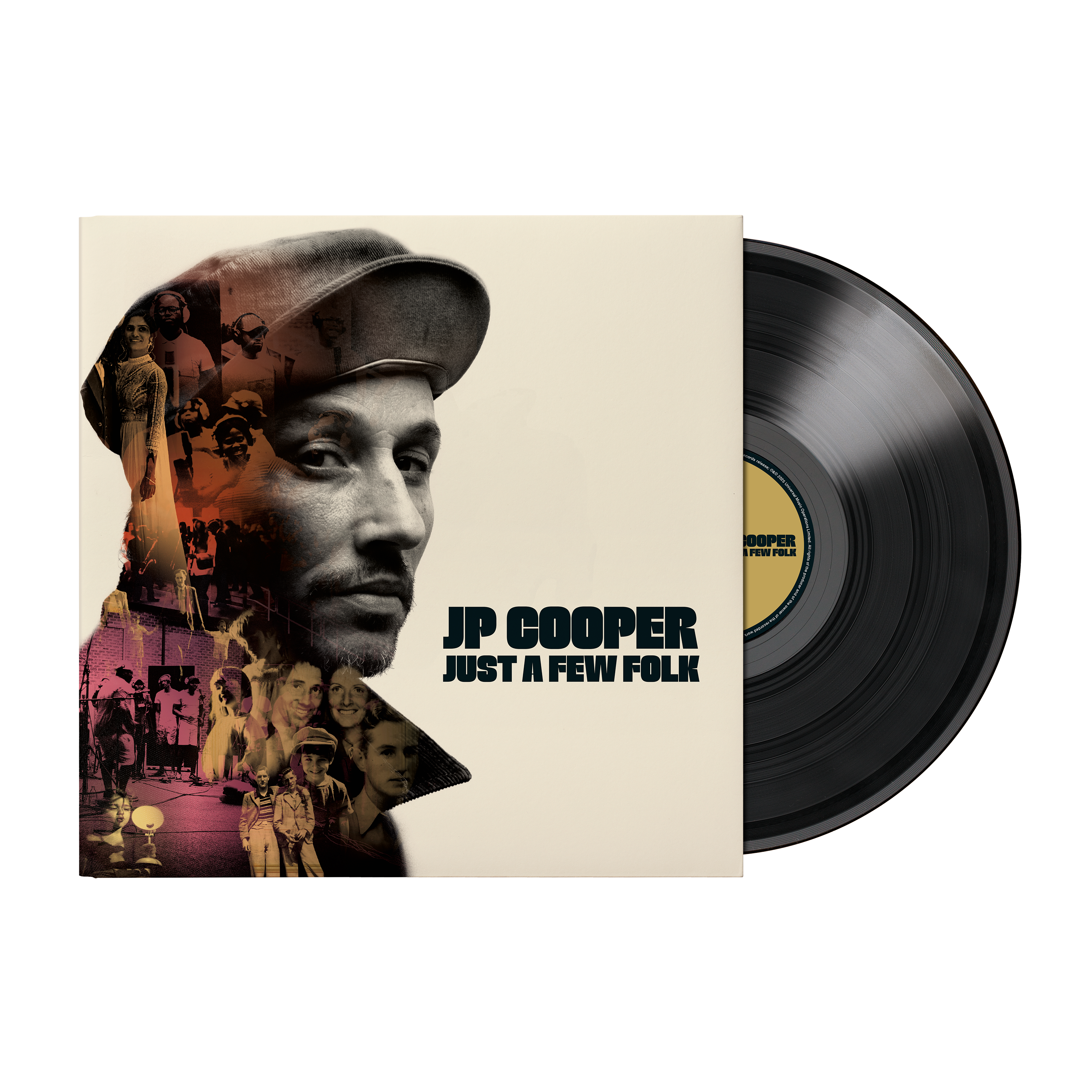 JP Cooper - Just A Few Folk: Black LP