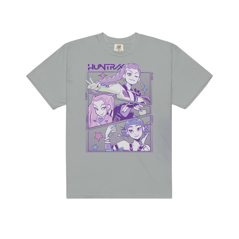 KPop Demon Hunters Cast, HUNTR/X, Saja Boys - HUNTR/X T-Shirt
