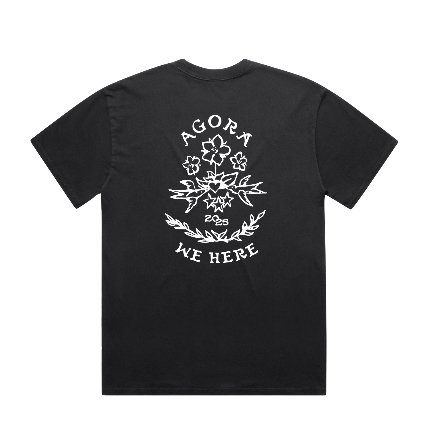 Mumford & Sons  - Black Agora Stamp T-shirt