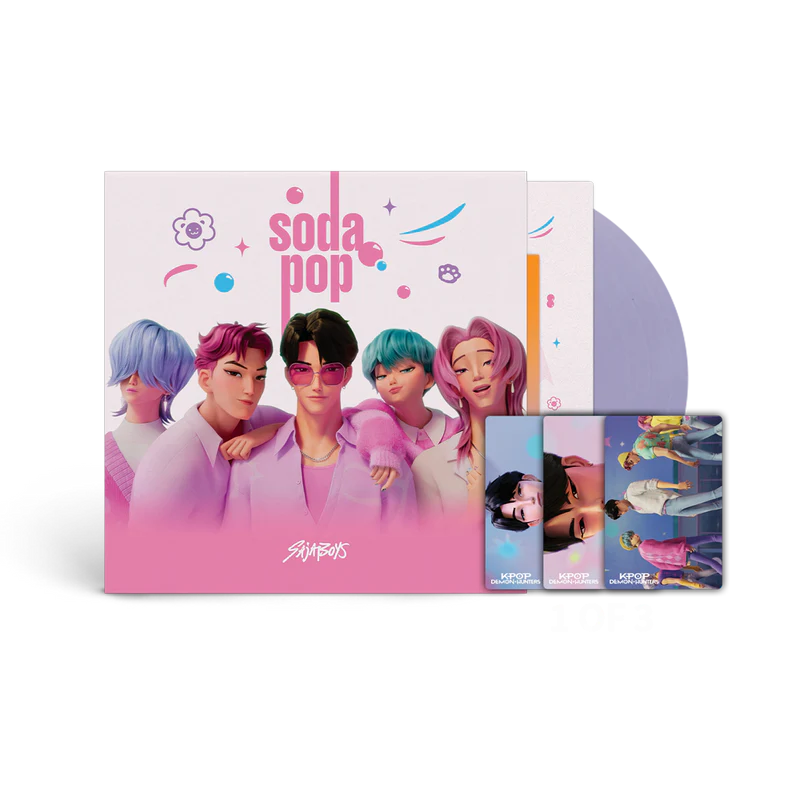 KPop Demon Hunters Cast, HUNTR/X, Saja Boys - Soda Pop 7” Vinyl