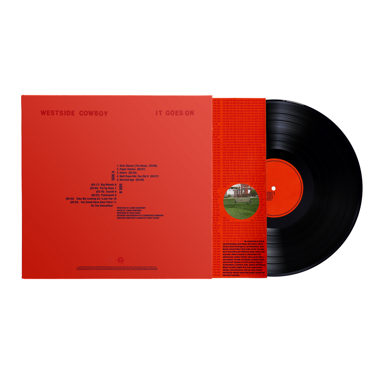 Westside Cowboy - It Goes On - Standard Vinyl