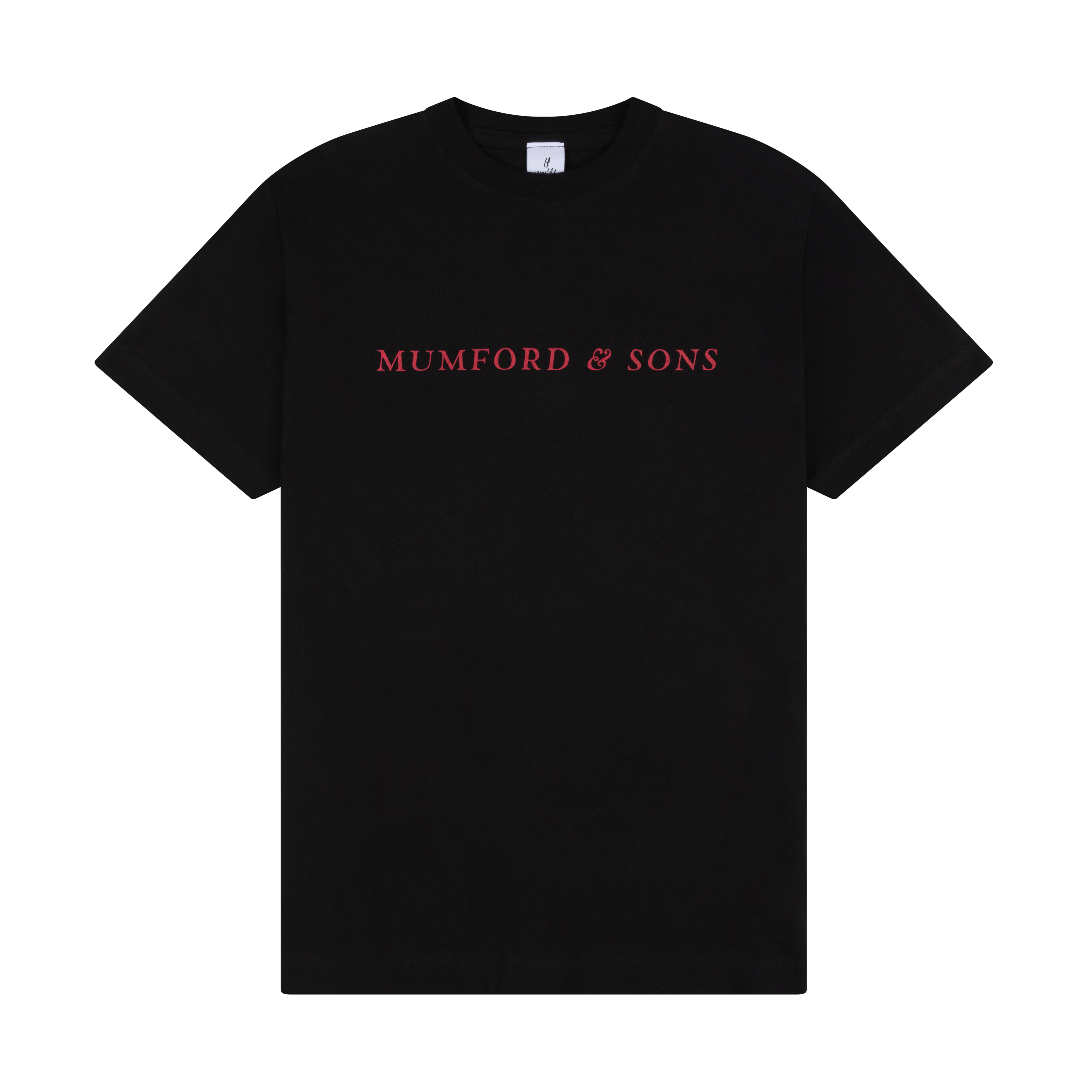 Mumford & Sons  - Black Mumford & Sons Babel Print T-shirt