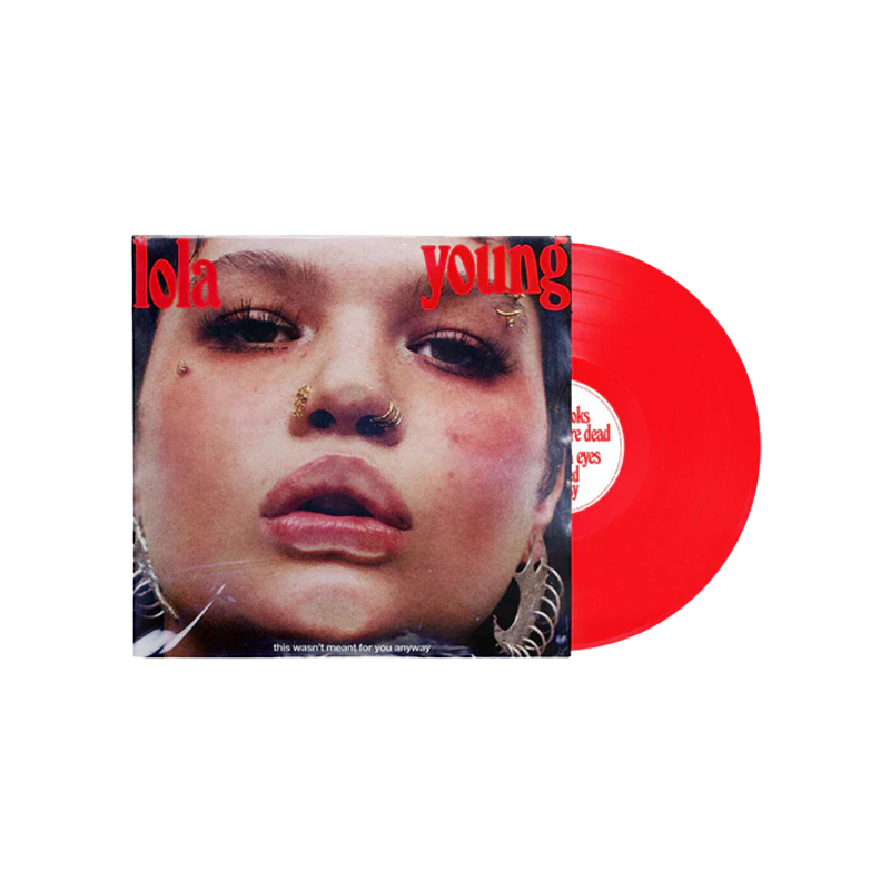 Lola Young - this wasn't meant for you anyway: transparent red vinyl