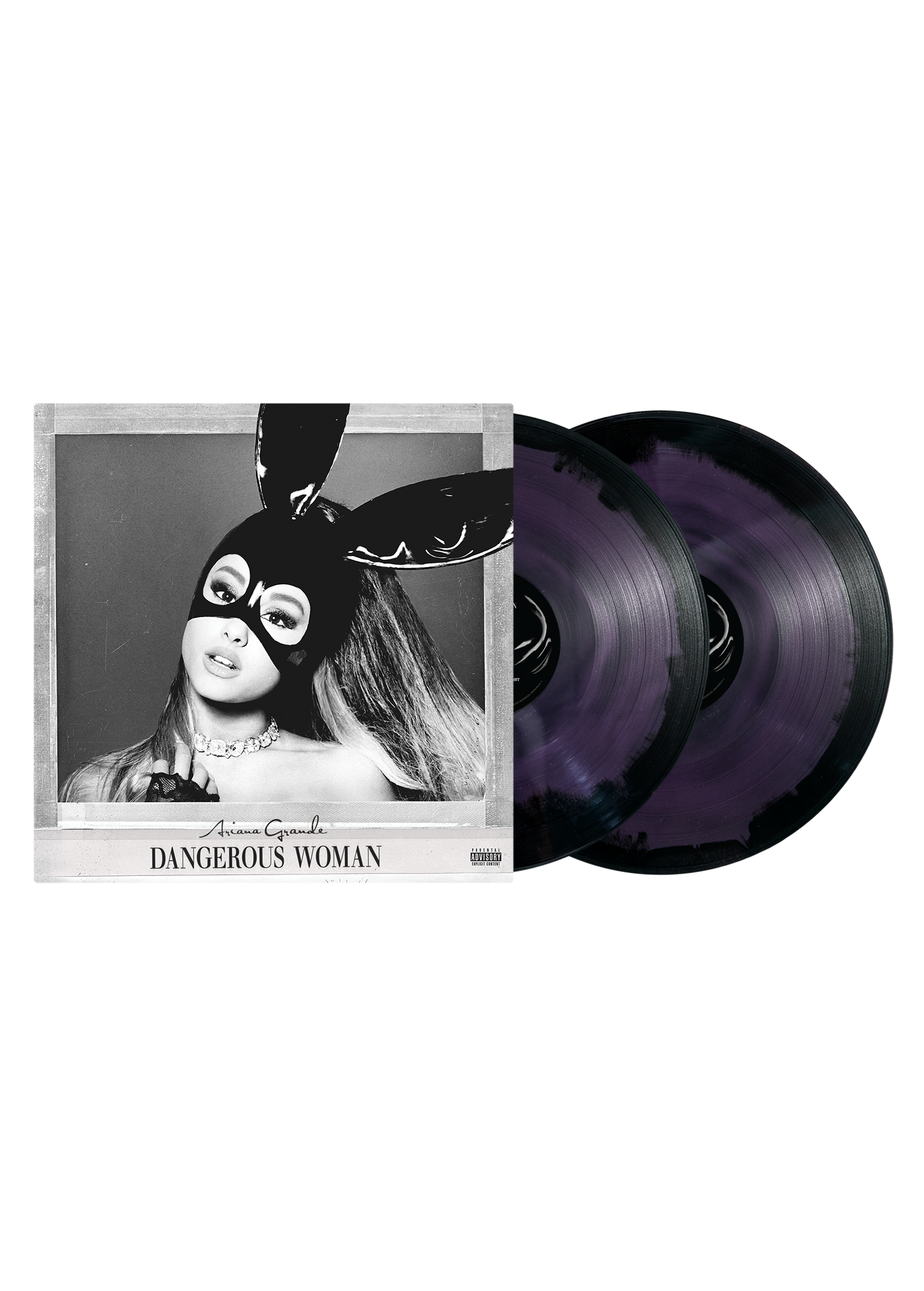 Ariana Grande - dangerous woman 2lp (purple & black swirl)