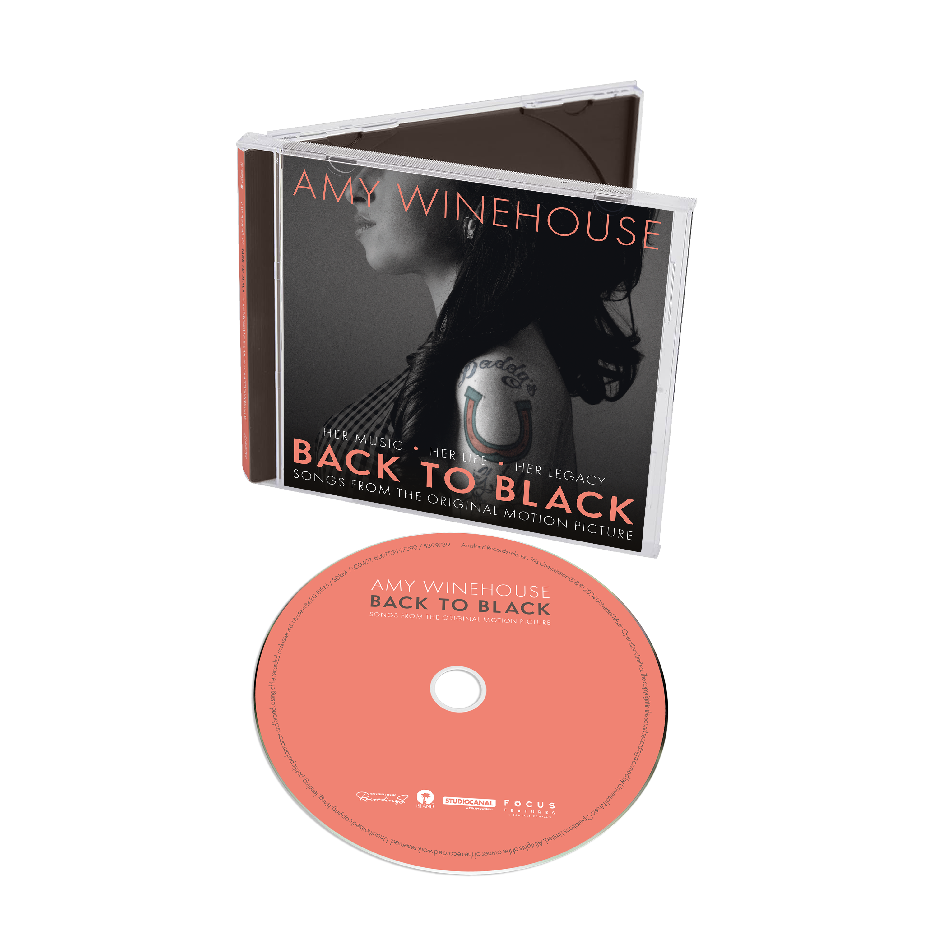 Original Soundtrack - Back To Black - Songs from the Original Motion Picture: CD