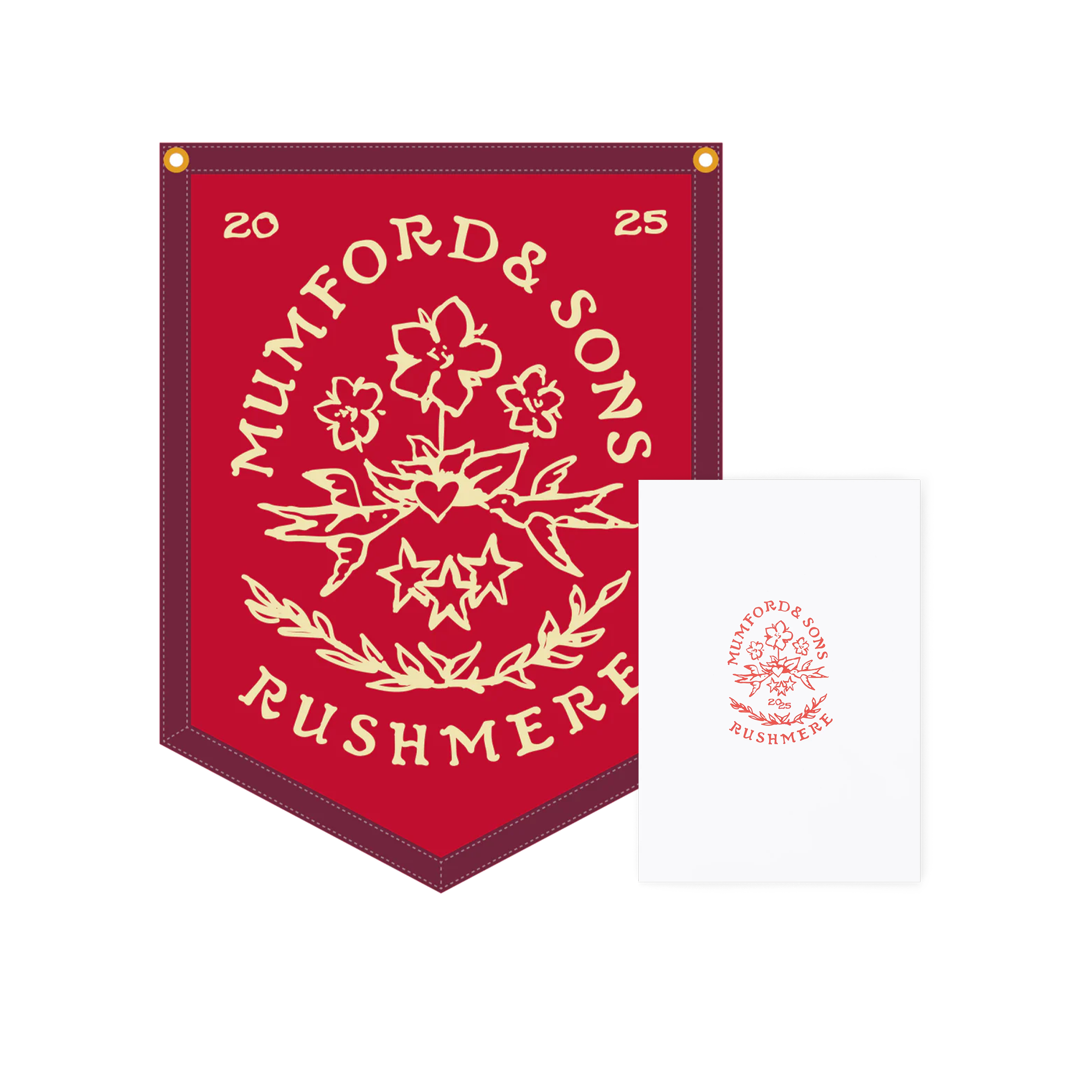 CD Zine & Red Rushmere Pennant