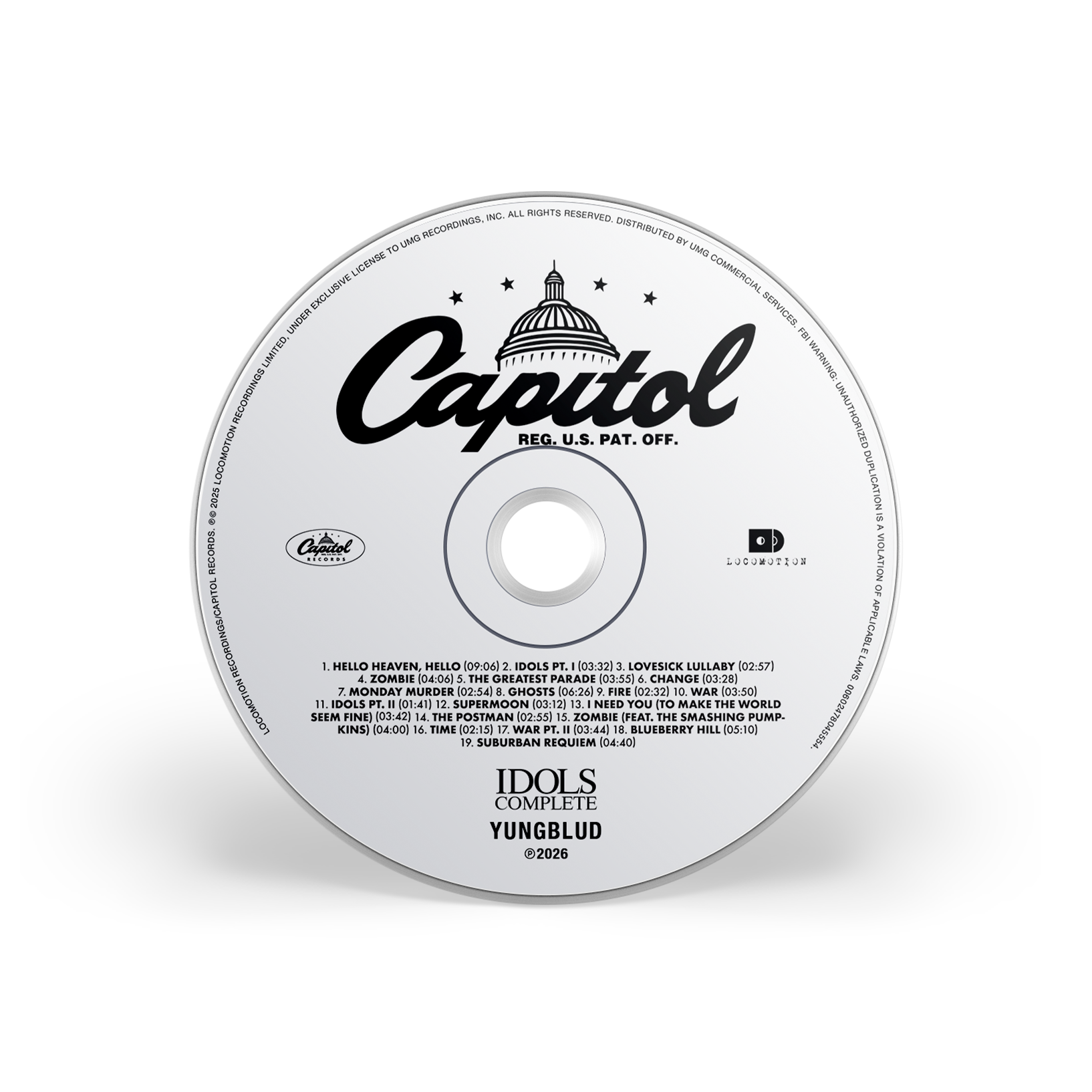 YUNGBLUD - Idols (Complete) CD