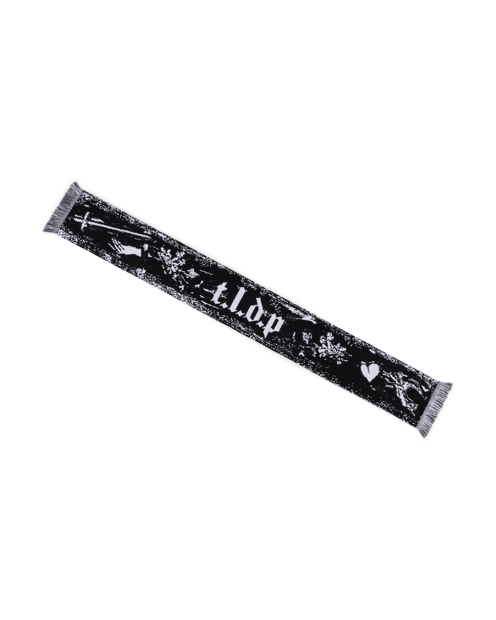 The Last Dinner Party - Charcoal Relic Scarf