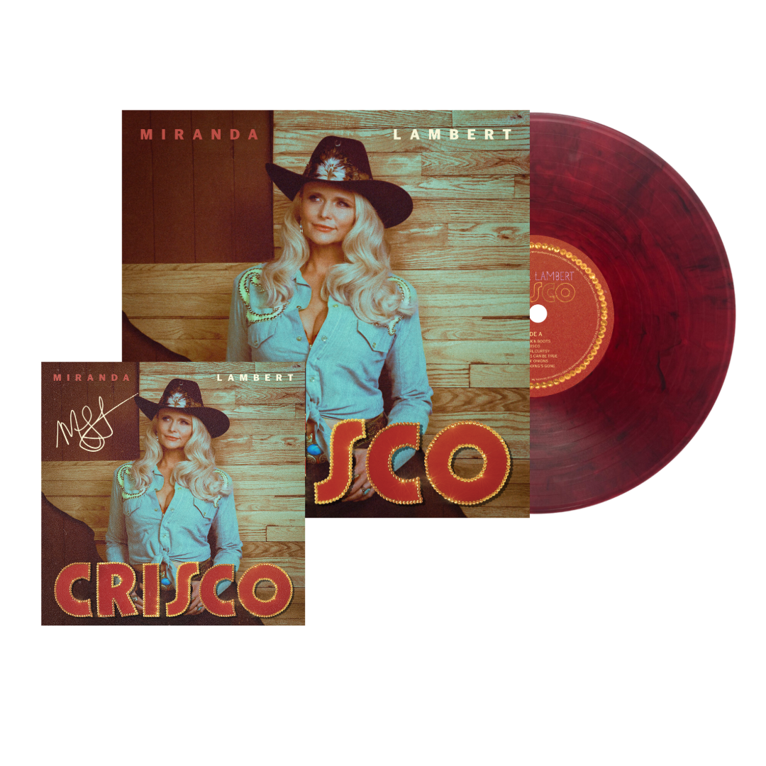 Miranda Lambert - Crisco (Burnt Leather - 1LP) + Signed Art Card