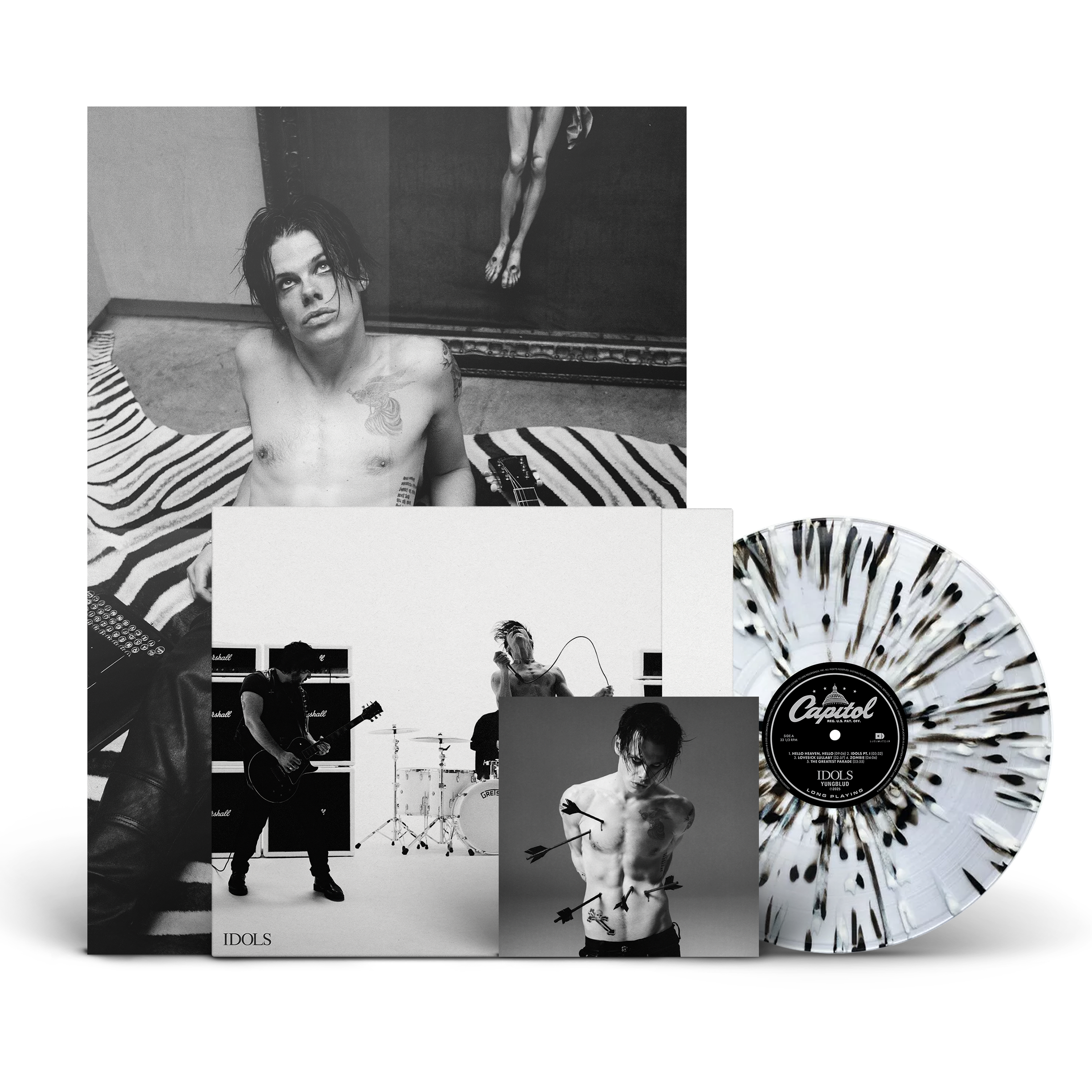 YUNGBLUD - Idols “Shattered State” Splatter Deluxe Vinyl