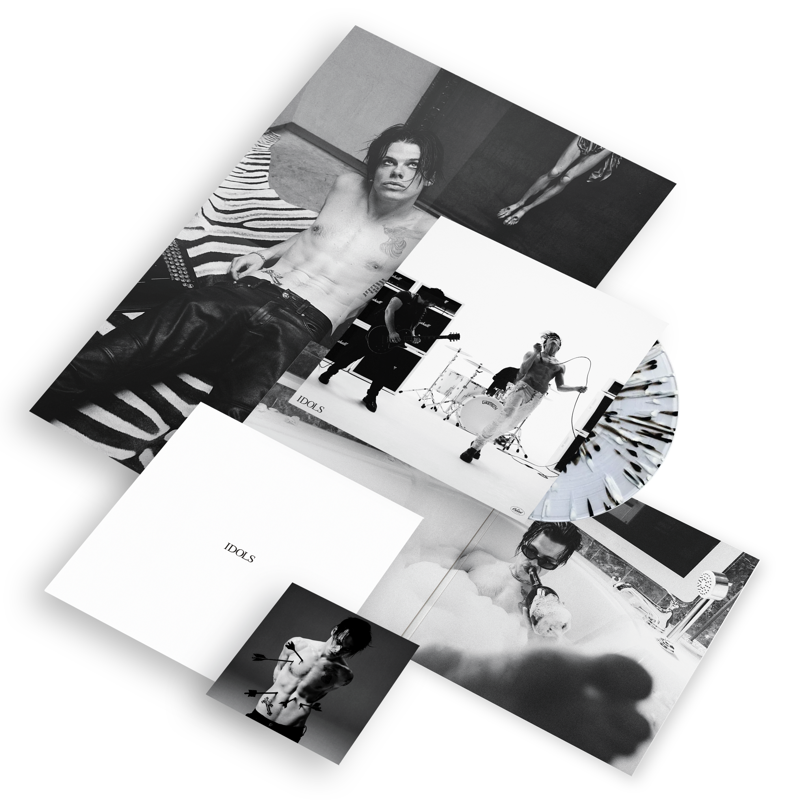 YUNGBLUD - Idols “Shattered State” Splatter Deluxe Vinyl