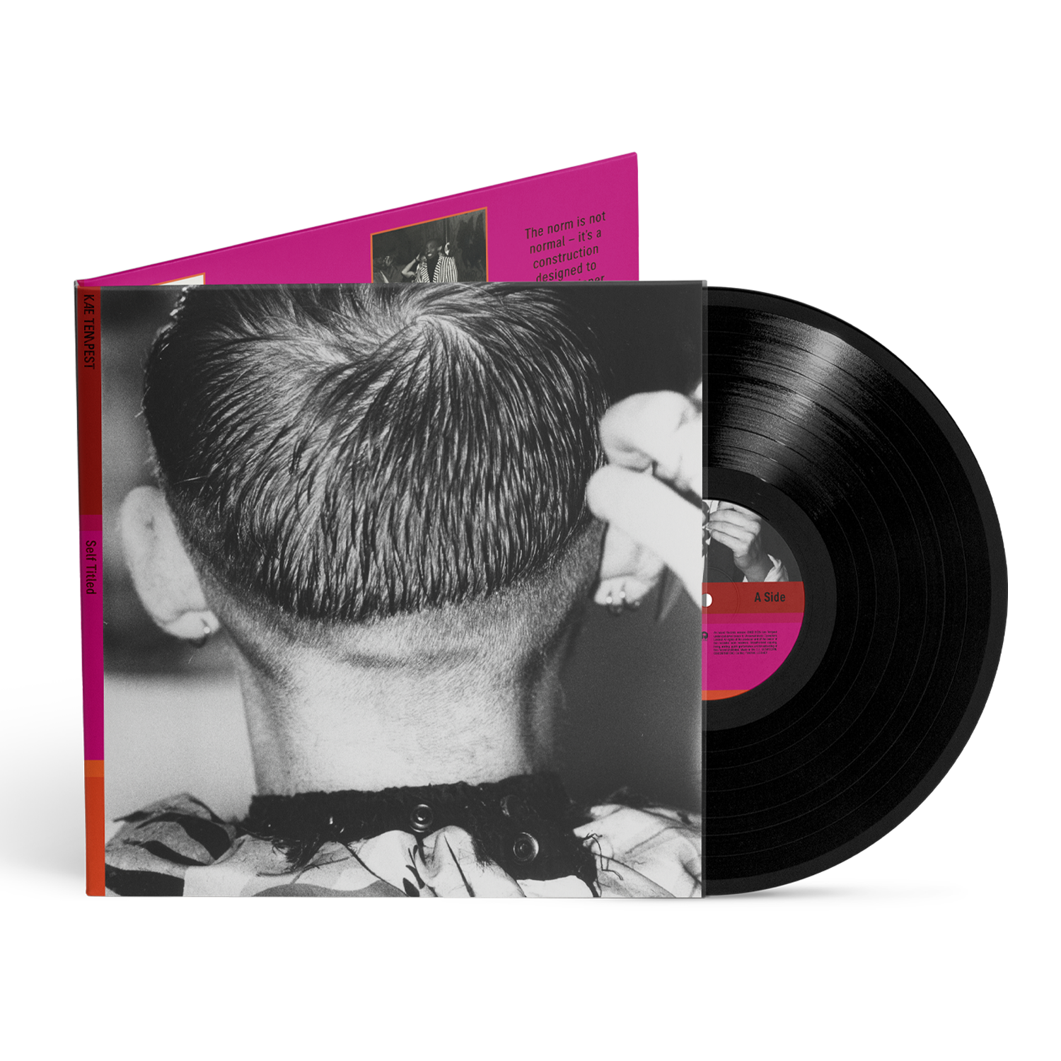 Kae Tempest - Self Titled: Recycled Black LP