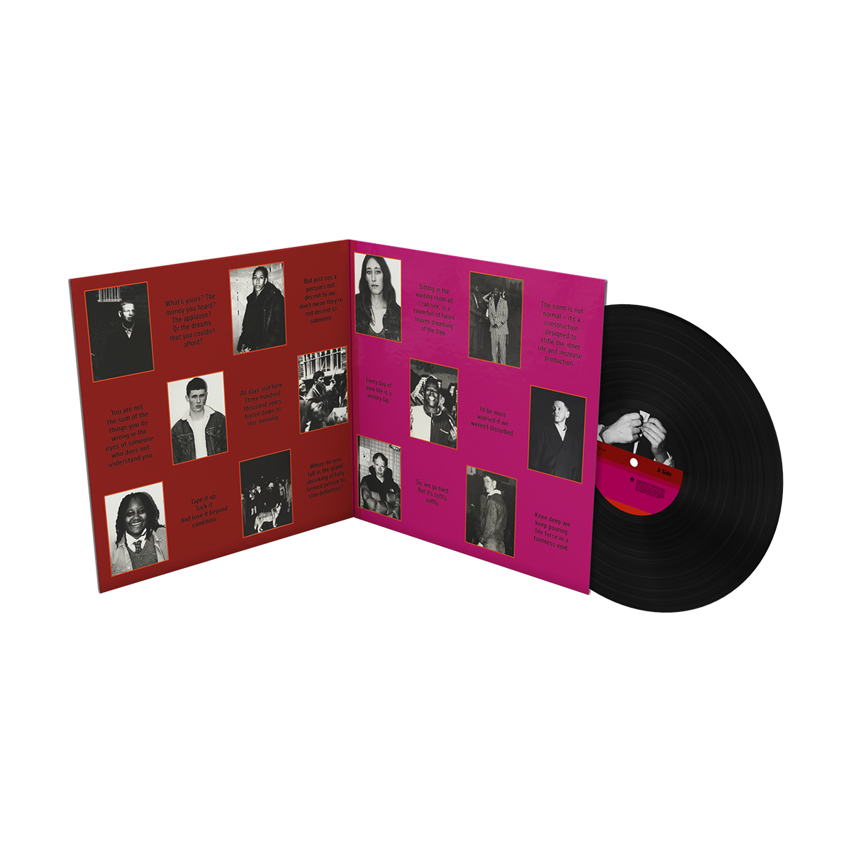 Kae Tempest - Self Titled: Recycled Black LP