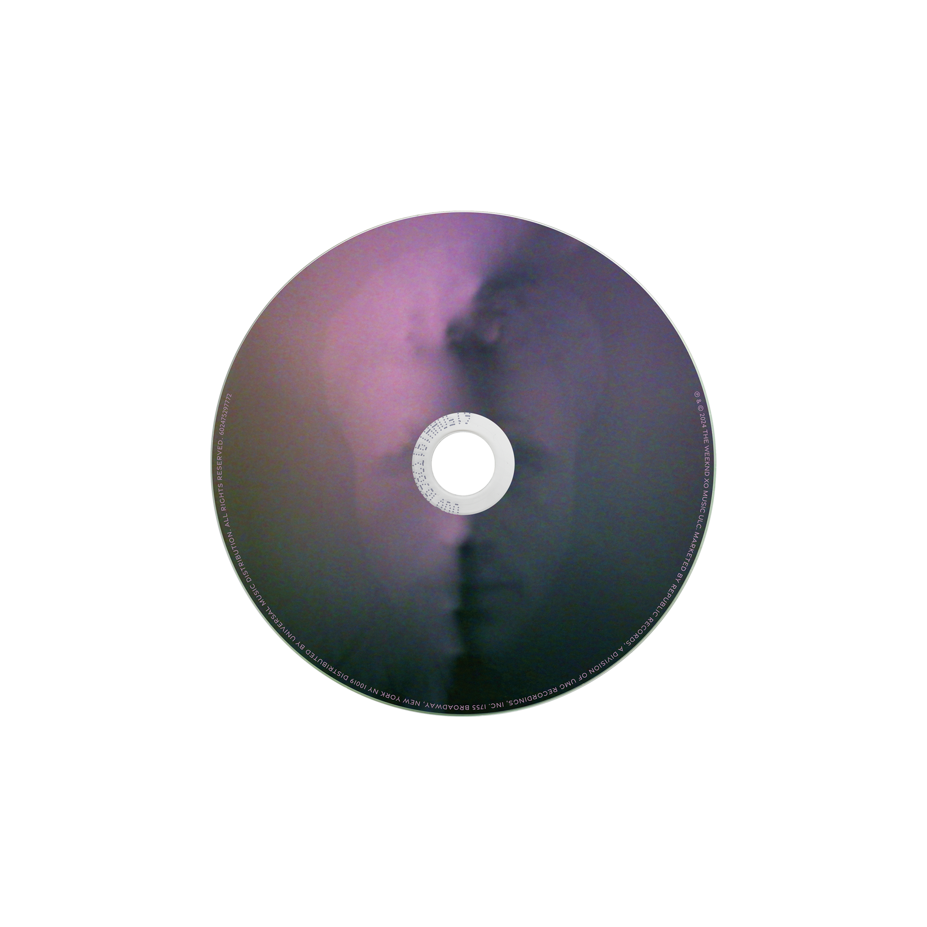 The Weeknd - The Weeknd x Harmony Korine for EDGLRD ‘Hurry Up Tomorrow’ Collector’s Edition CD