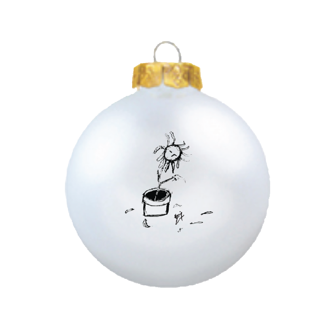 Hozier - Simple Living Things Ornament (Silver)