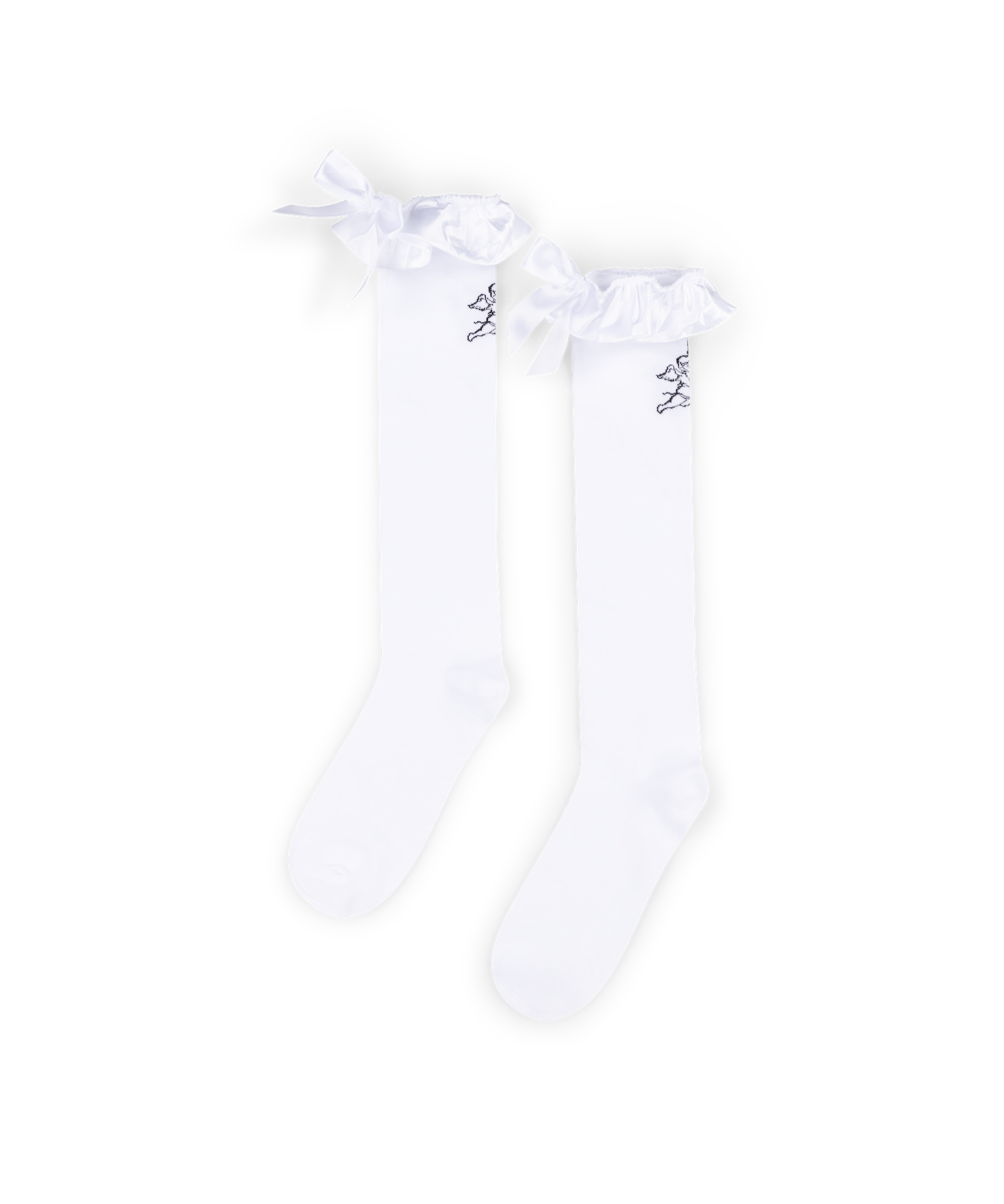 The Last Dinner Party - Knee-High Frilly White Socks