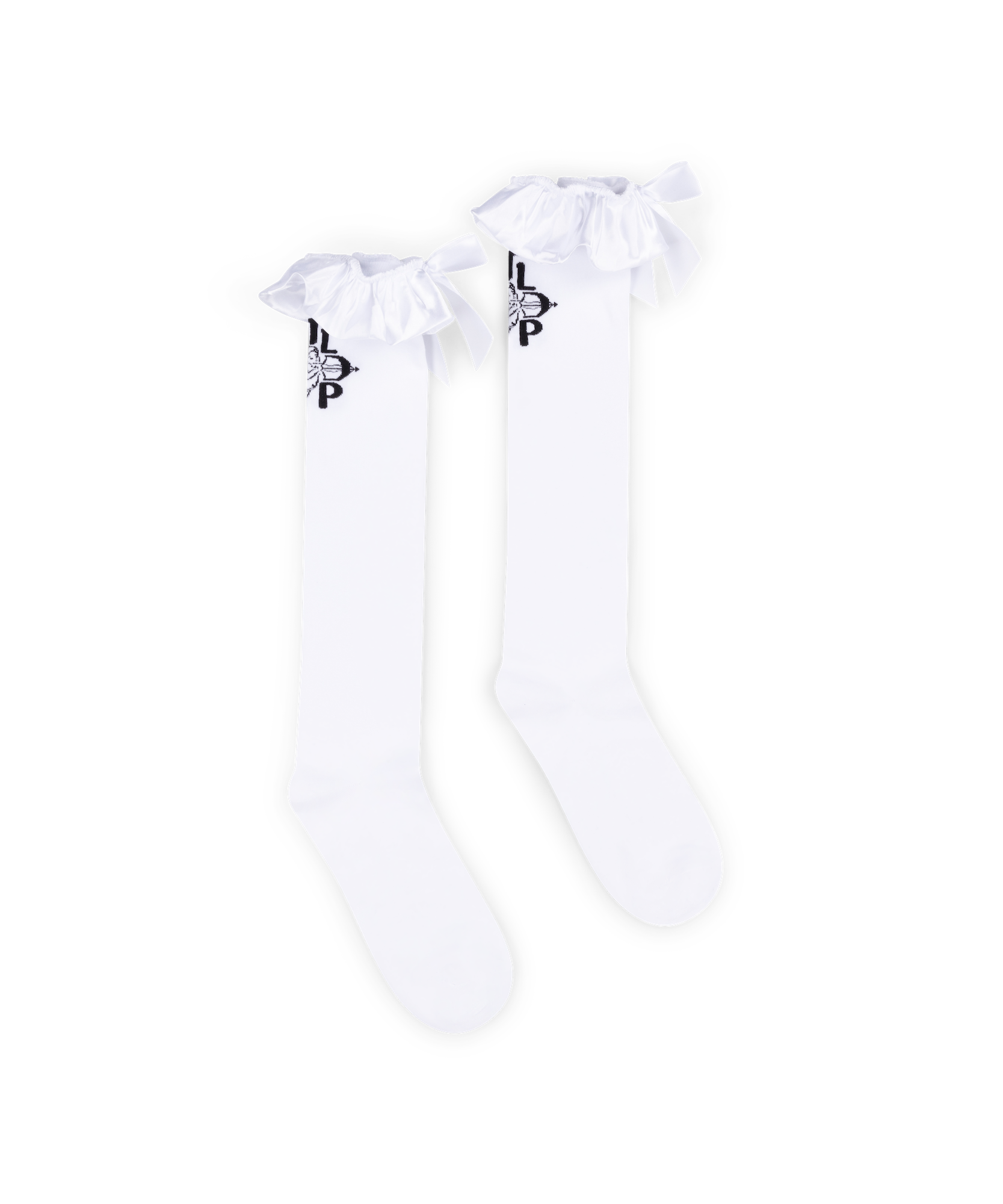 The Last Dinner Party - Knee-High Frilly White Socks