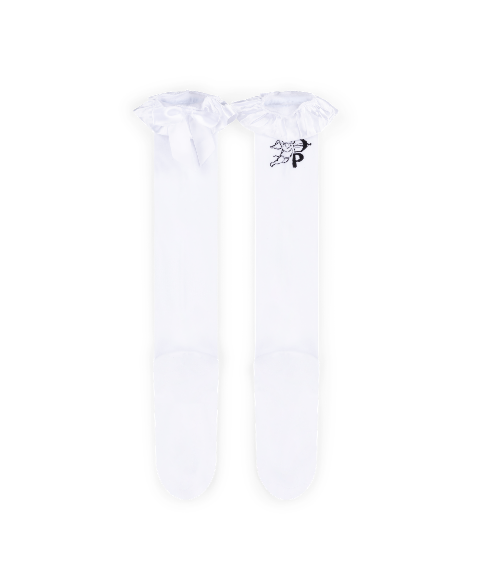 The Last Dinner Party - Knee-High Frilly White Socks