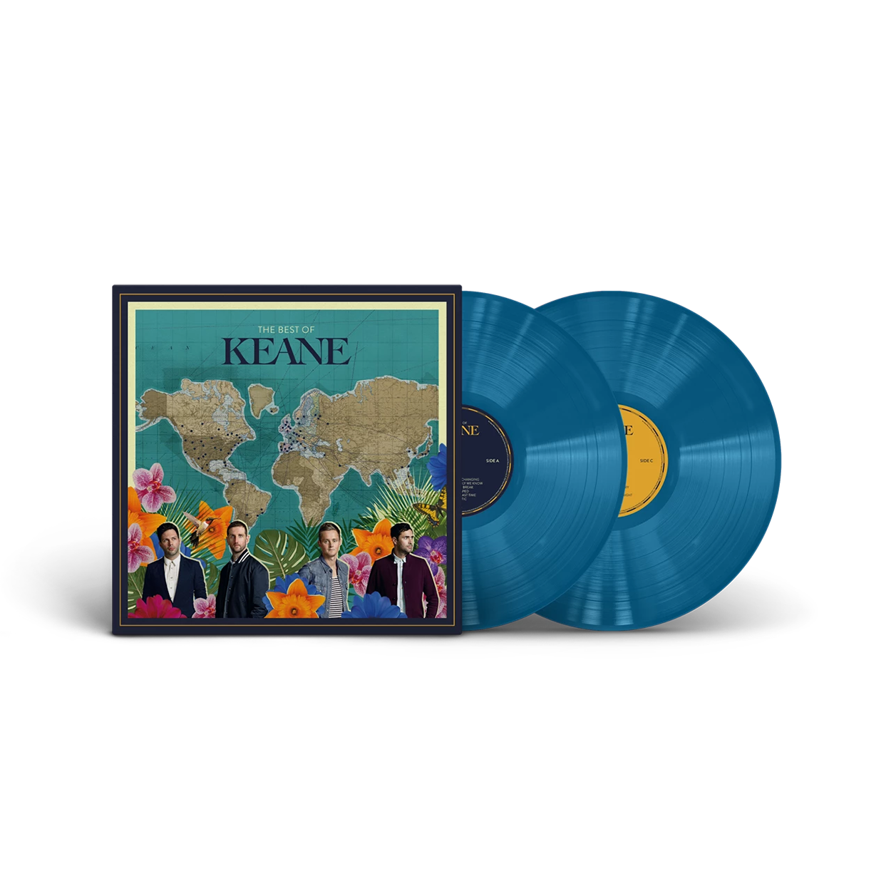Keane - The Best Of Keane: Aqua Blue Vinyl 2LP
