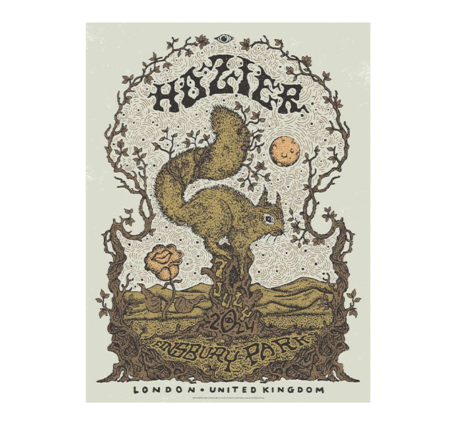 Hozier - London Event Poster