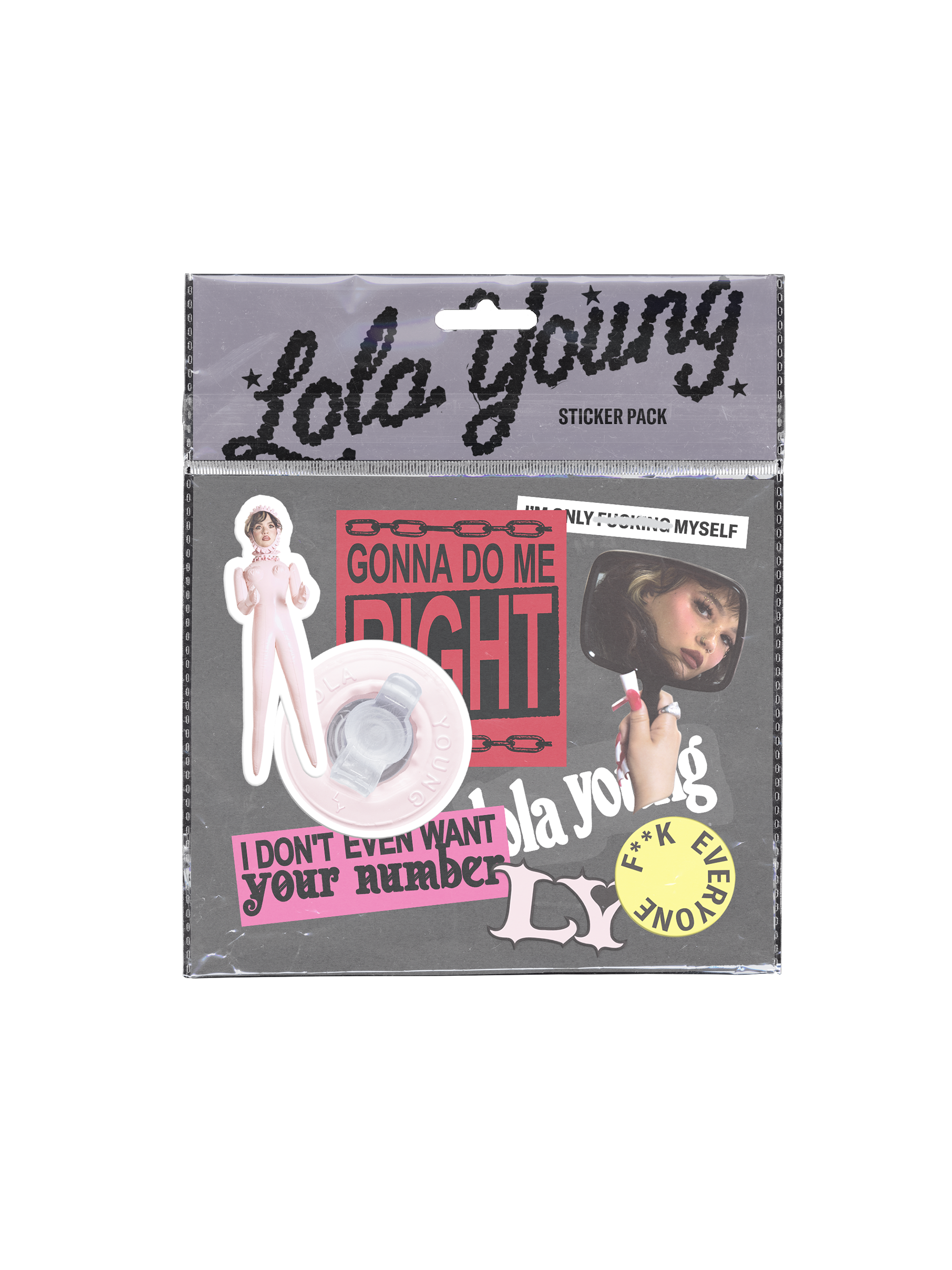 Lola Young - I'm Only F**king Myself Sticker Pack