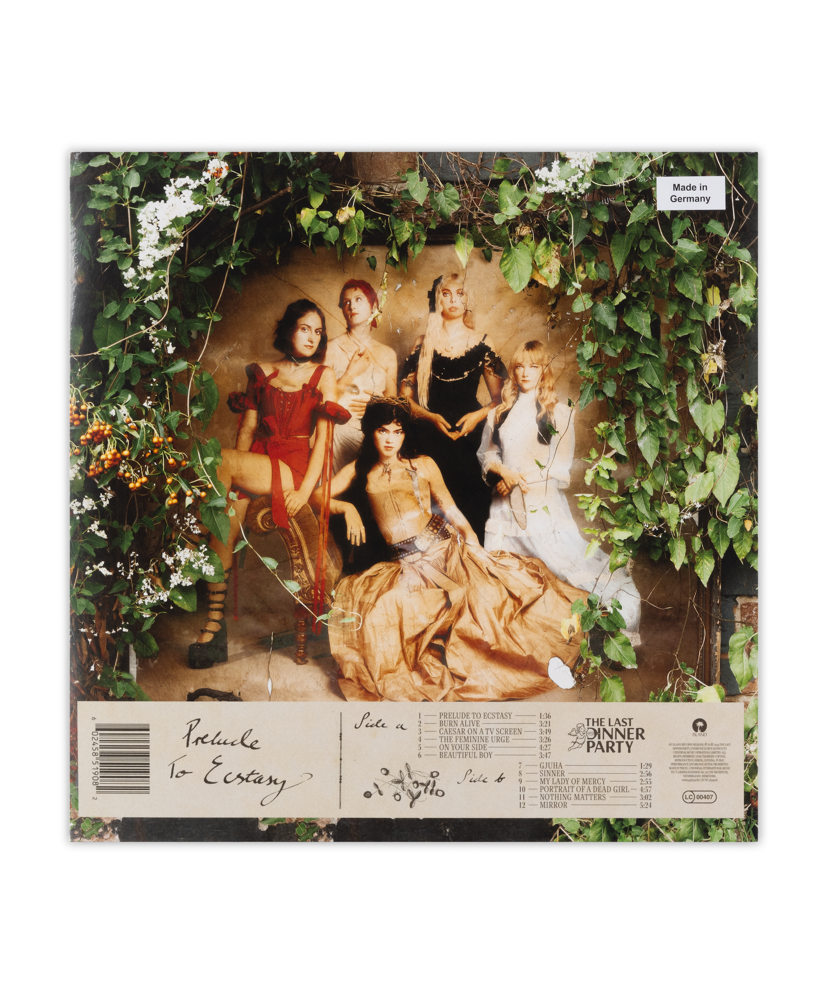 The Last Dinner Party - Prelude To Ecstasy: Limited Smokey Marble Vinyl LP