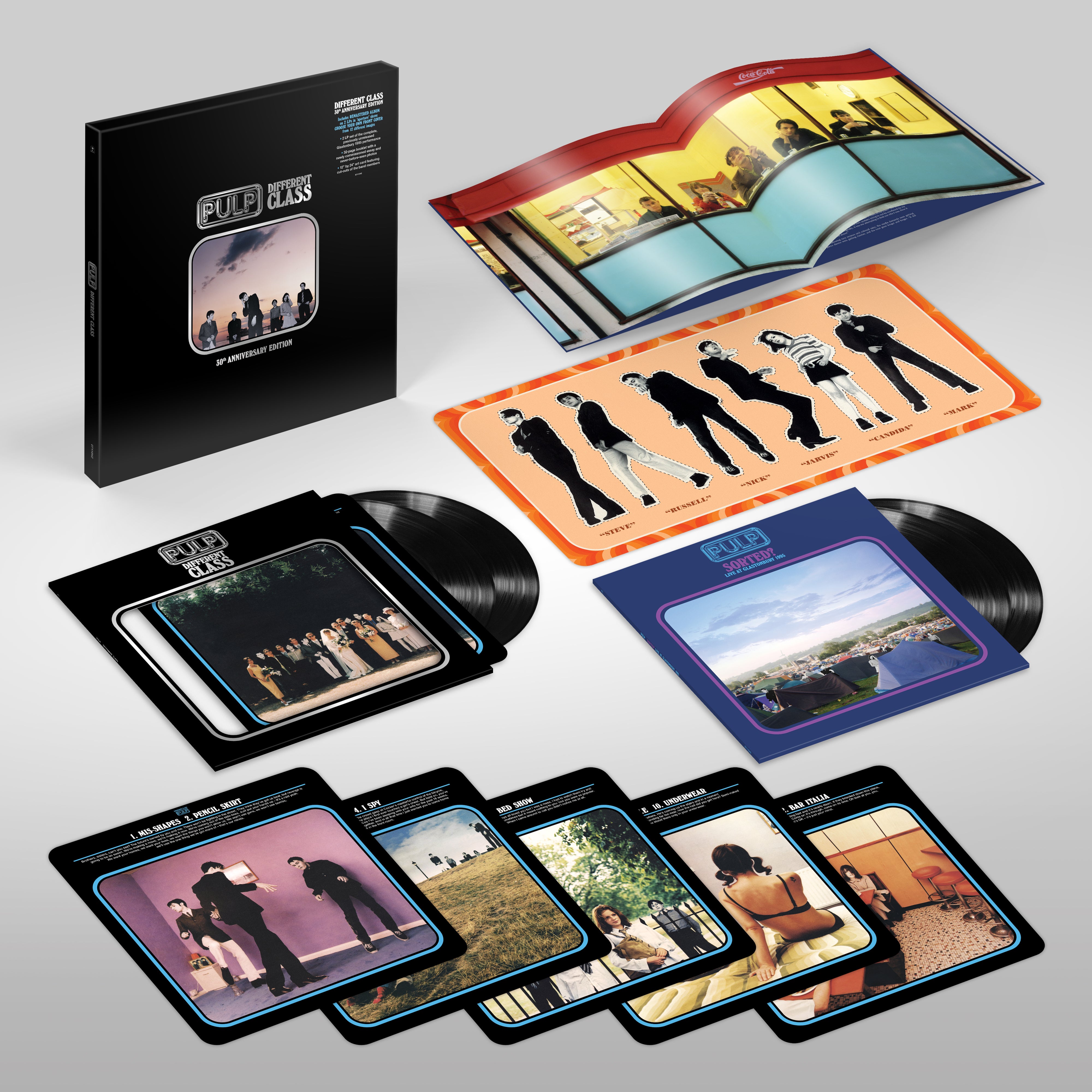 Pulp - Different Class: 4LP Vinyl