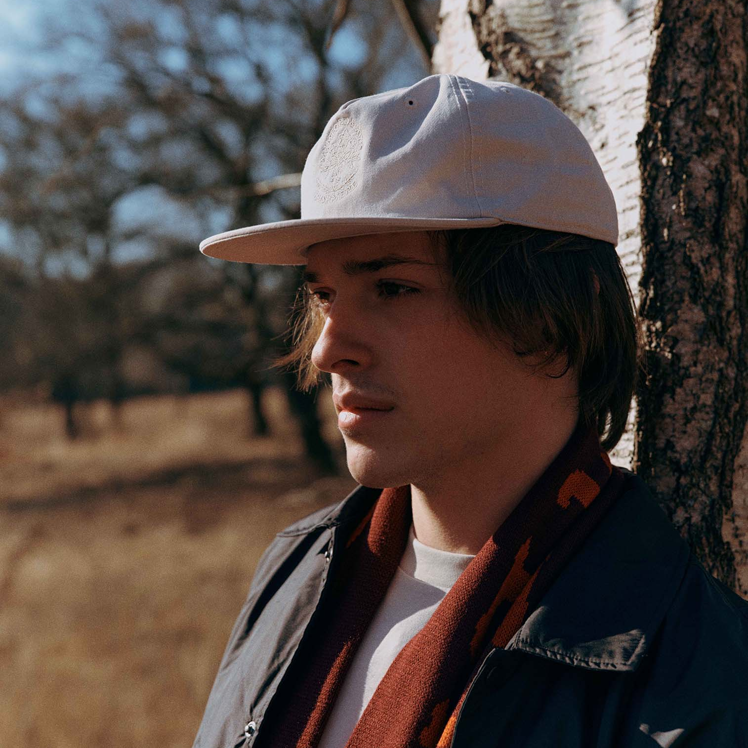 Mumford & Sons - Bone Embroidered Five Panel Cap