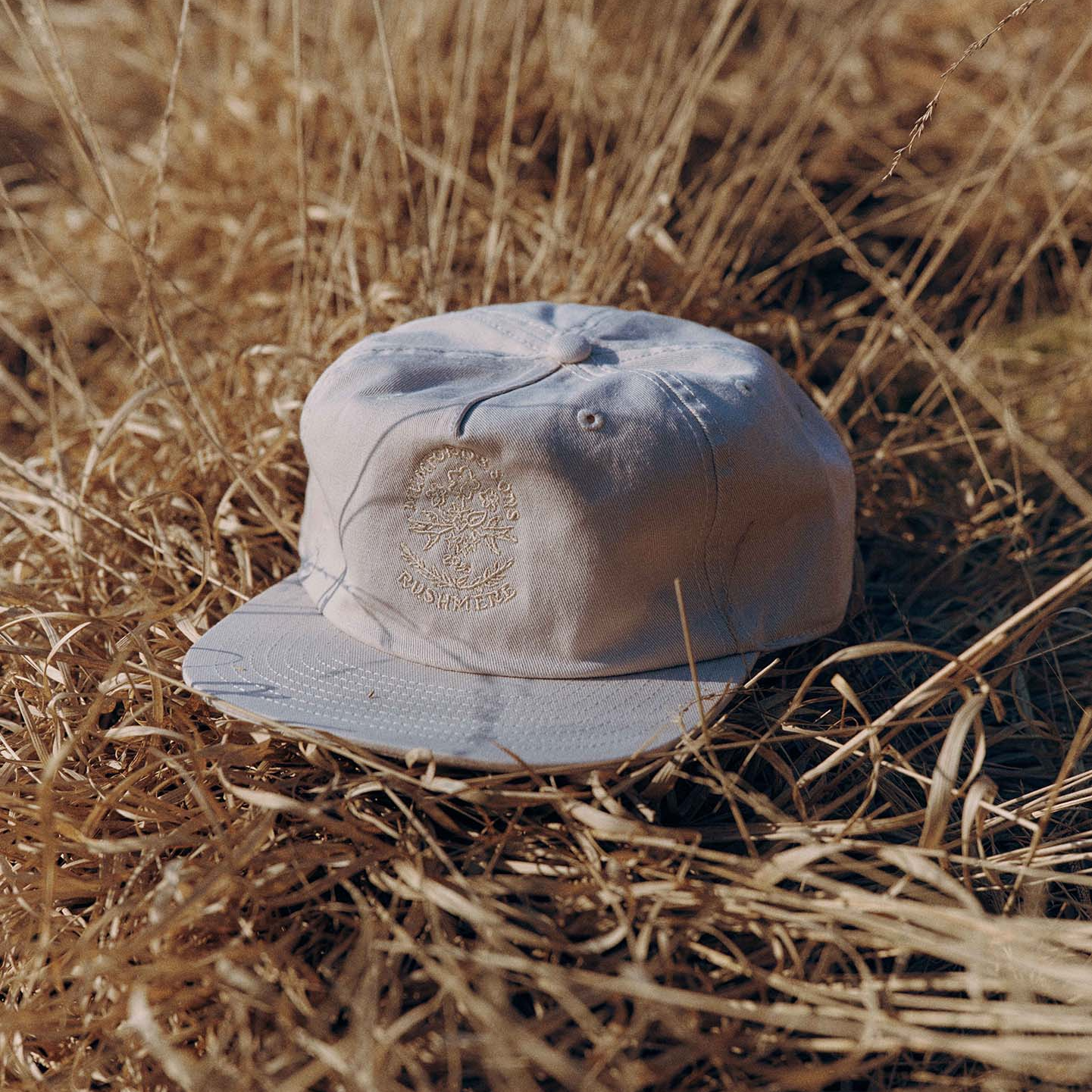 Mumford & Sons - Bone Embroidered Five Panel Cap