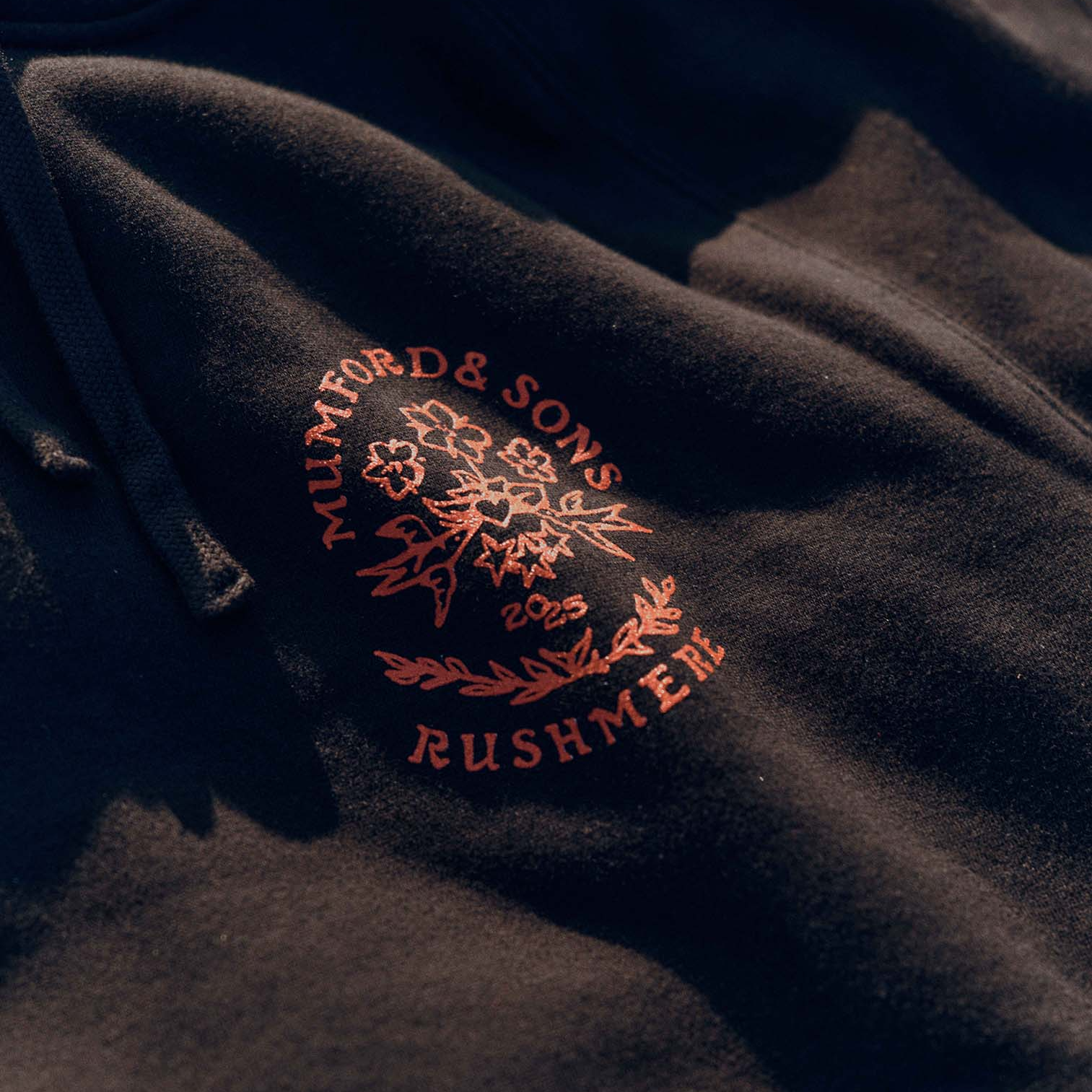 Mumford & Sons - Black Lyric Hoodie
