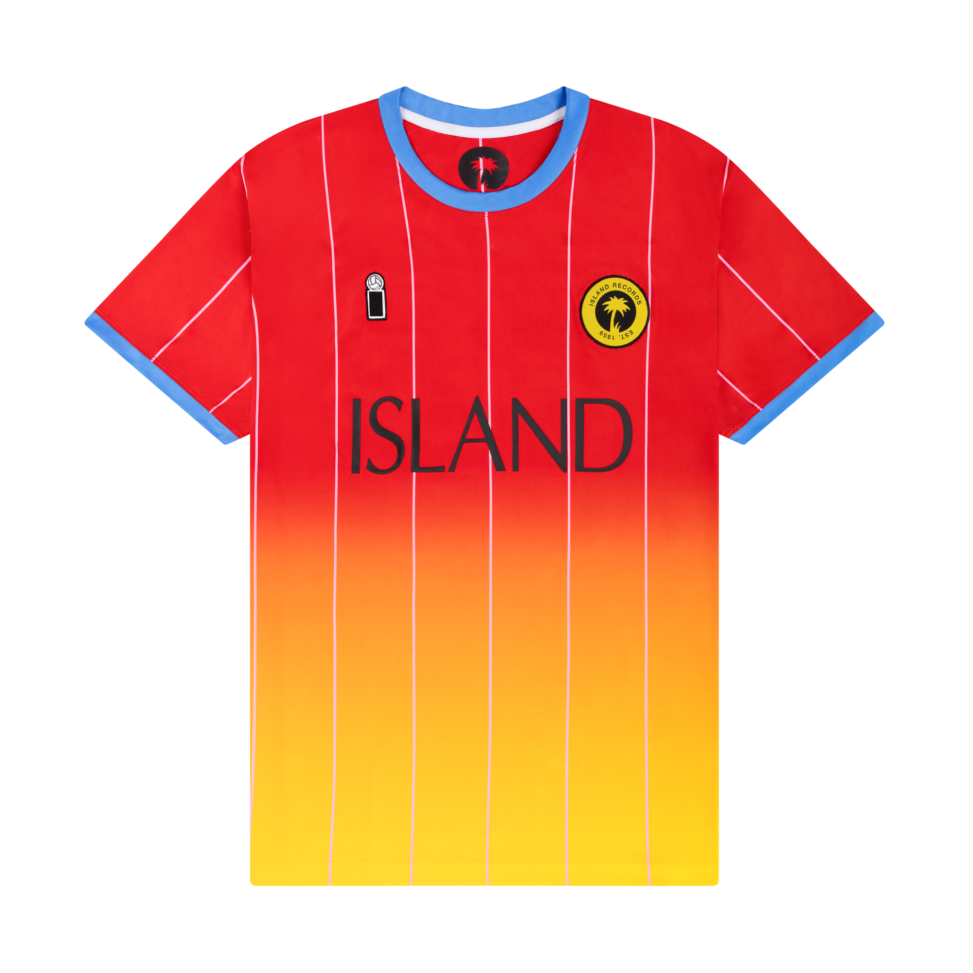 Island Records - Island Records Sunset Carnival Football Shirt 