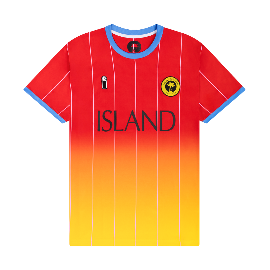 Island Records - Island Records Sunset Carnival Football Shirt 
