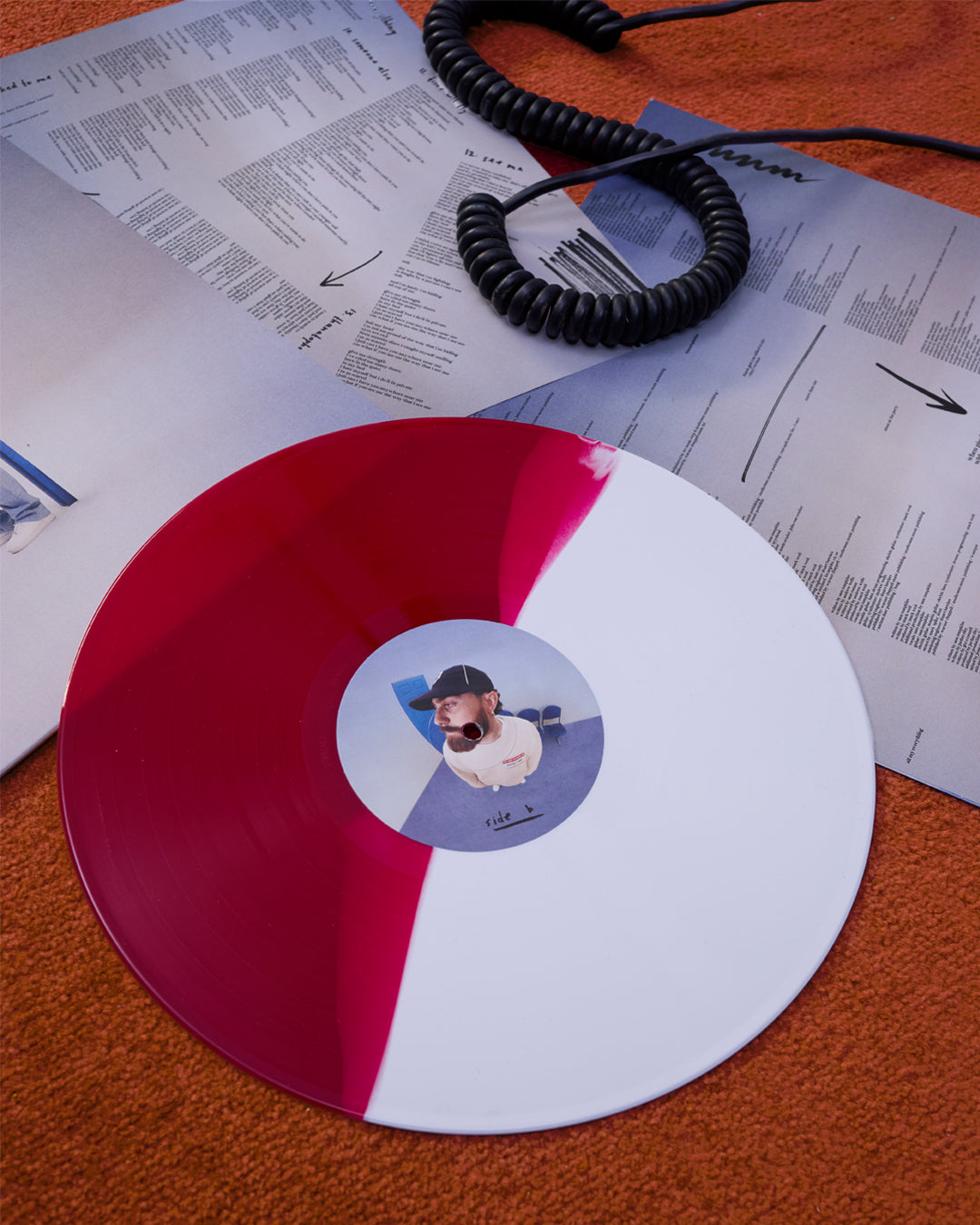 Sam Tompkins - hi, my name is insecure - red/white vinyl