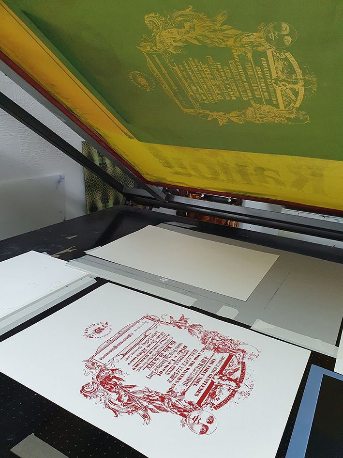 Annie Lennox - Annie Lennox A2 Screenprint