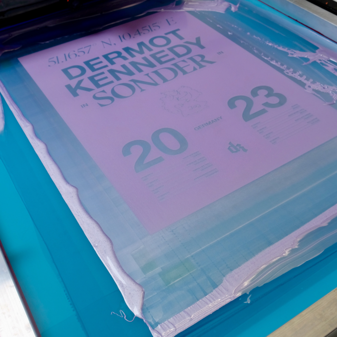 Dermot Kennedy - Sonder Tour: Germany Edition Screenprint