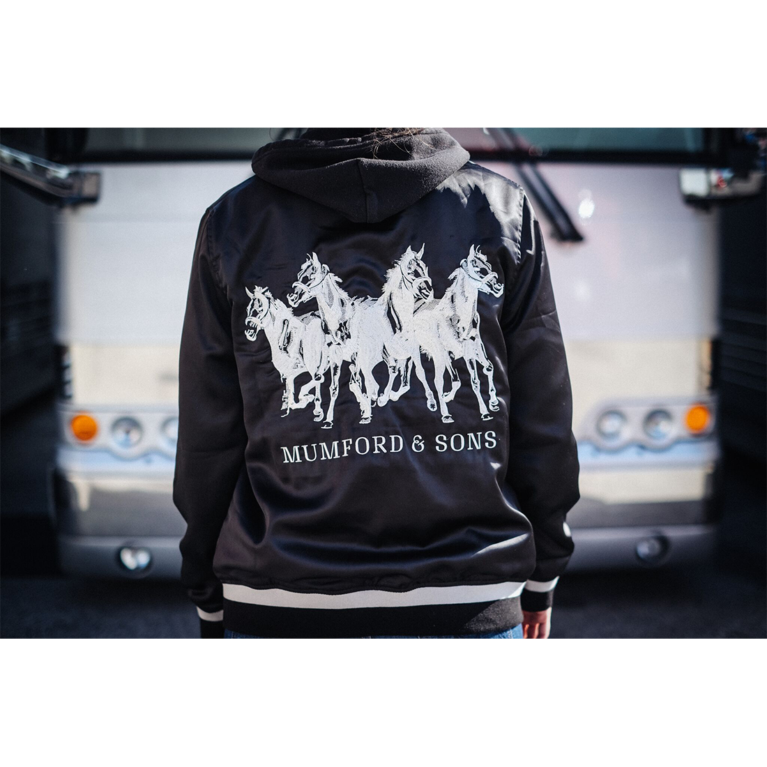 Mumford & Sons - Black Horses Bomber Jacket