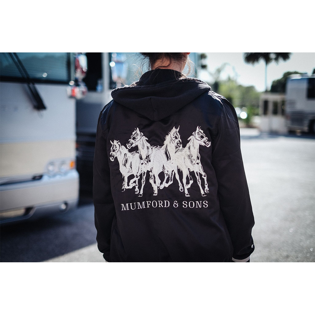 Mumford & Sons - Black Horses Bomber Jacket